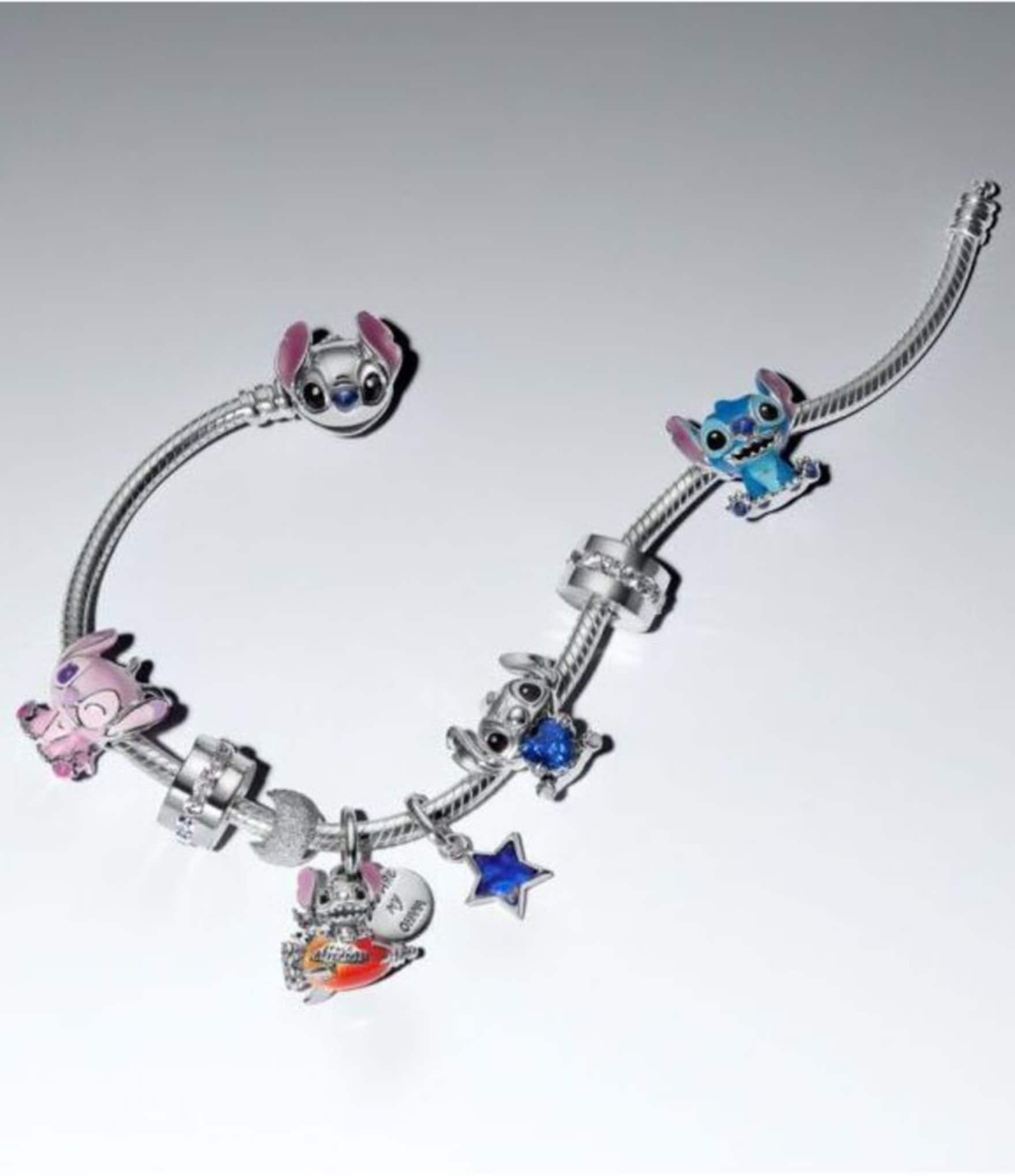 Pandora x Disney Stitch Rocket Ship Dangle Charm