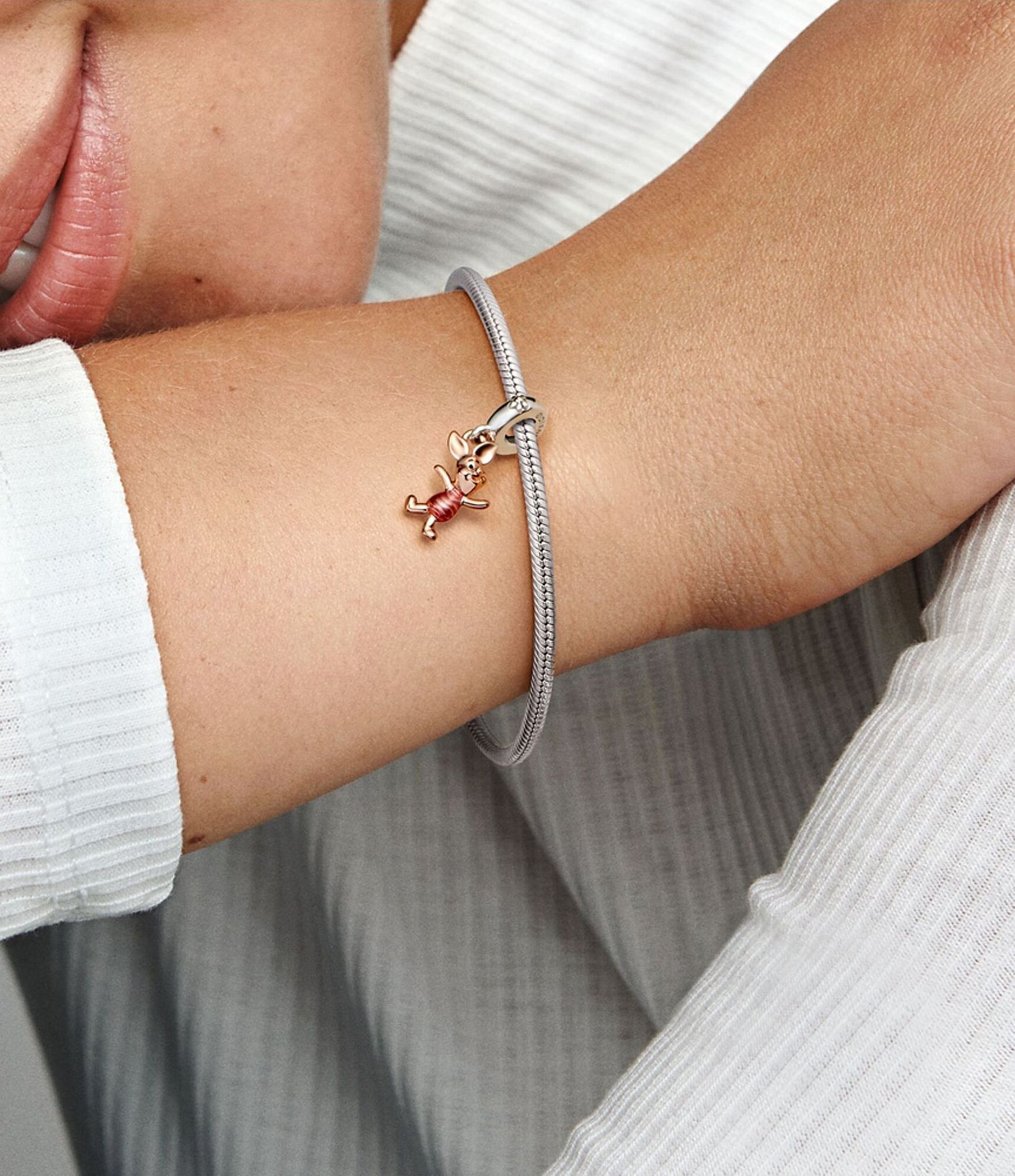 Pandora x Disney Winnie The Pooh Piglet Dangle Charm