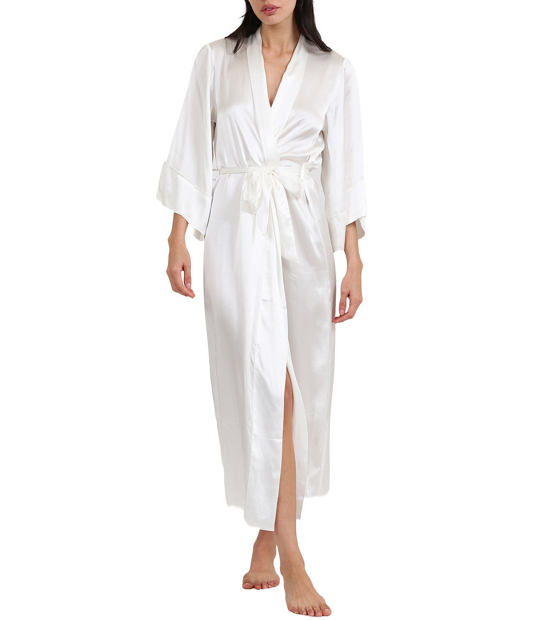 Papinelle Selena Washable Silk Maxi Robe