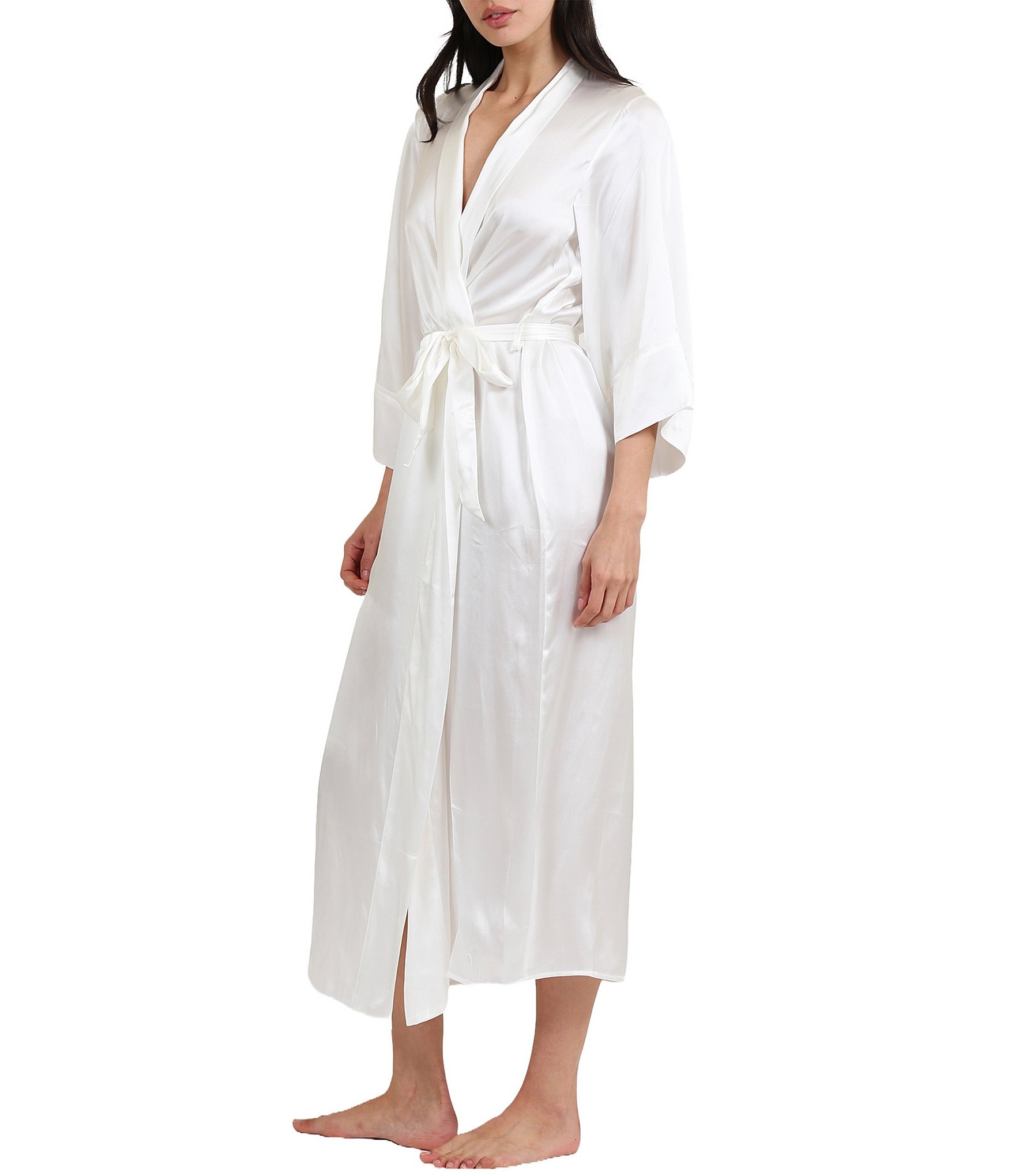 Papinelle Selena Washable Silk Maxi Robe