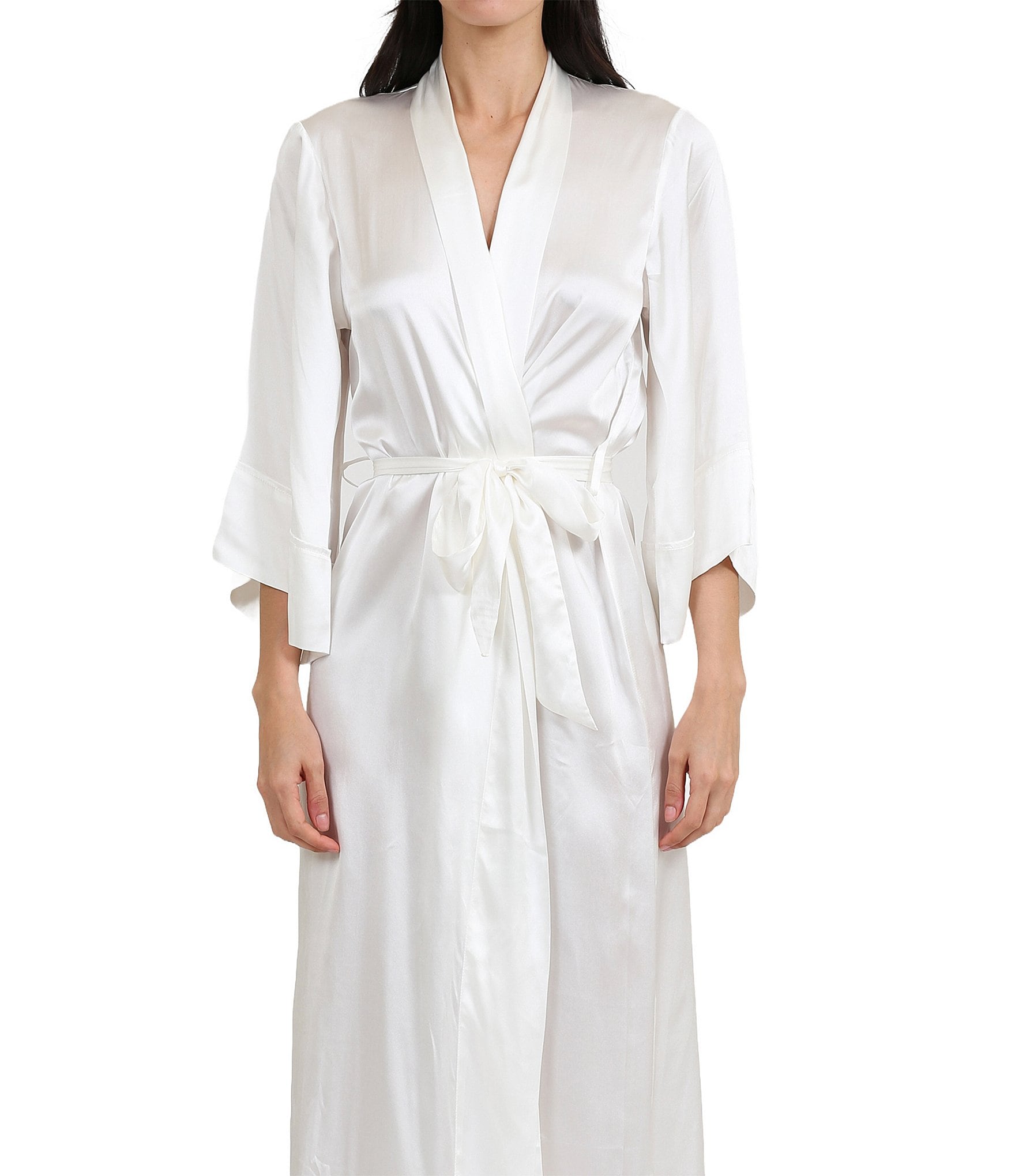 Papinelle Selena Washable Silk Maxi Robe