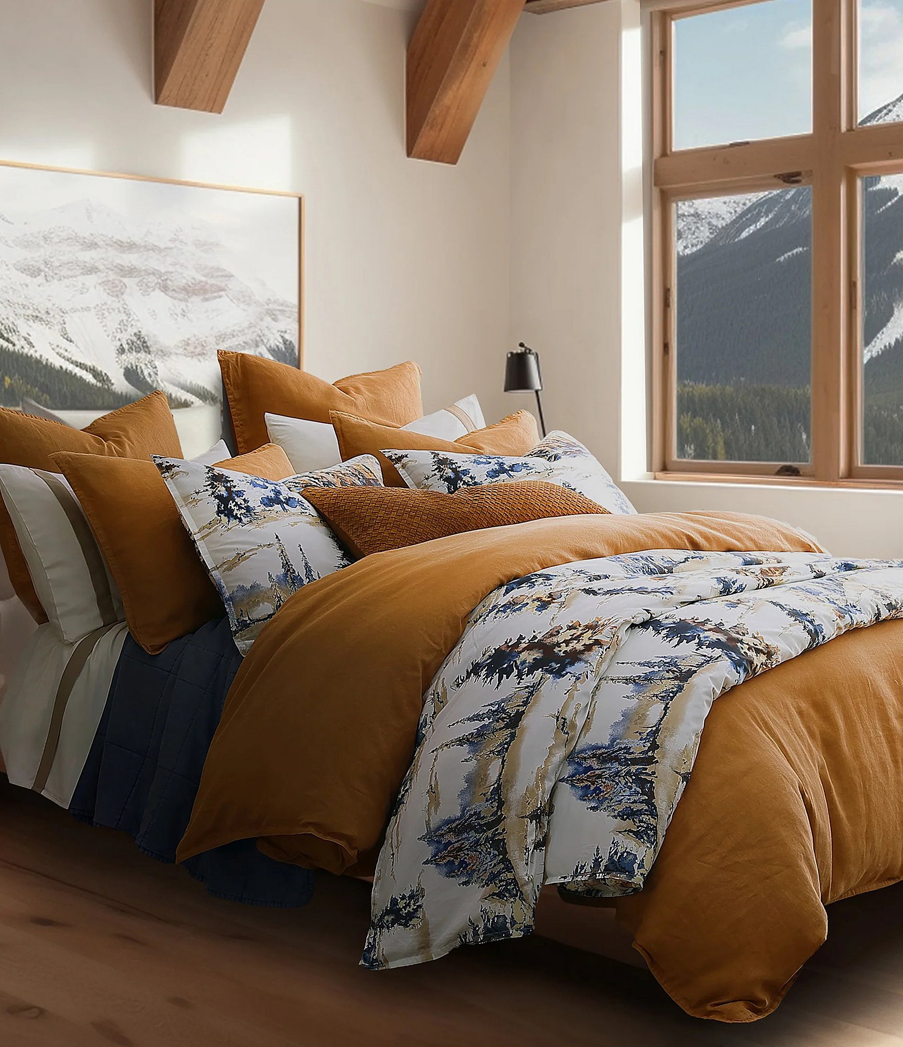 HiEnd Accents x Paseo Road Acadia Reversible Duvet Cover Mini Set
