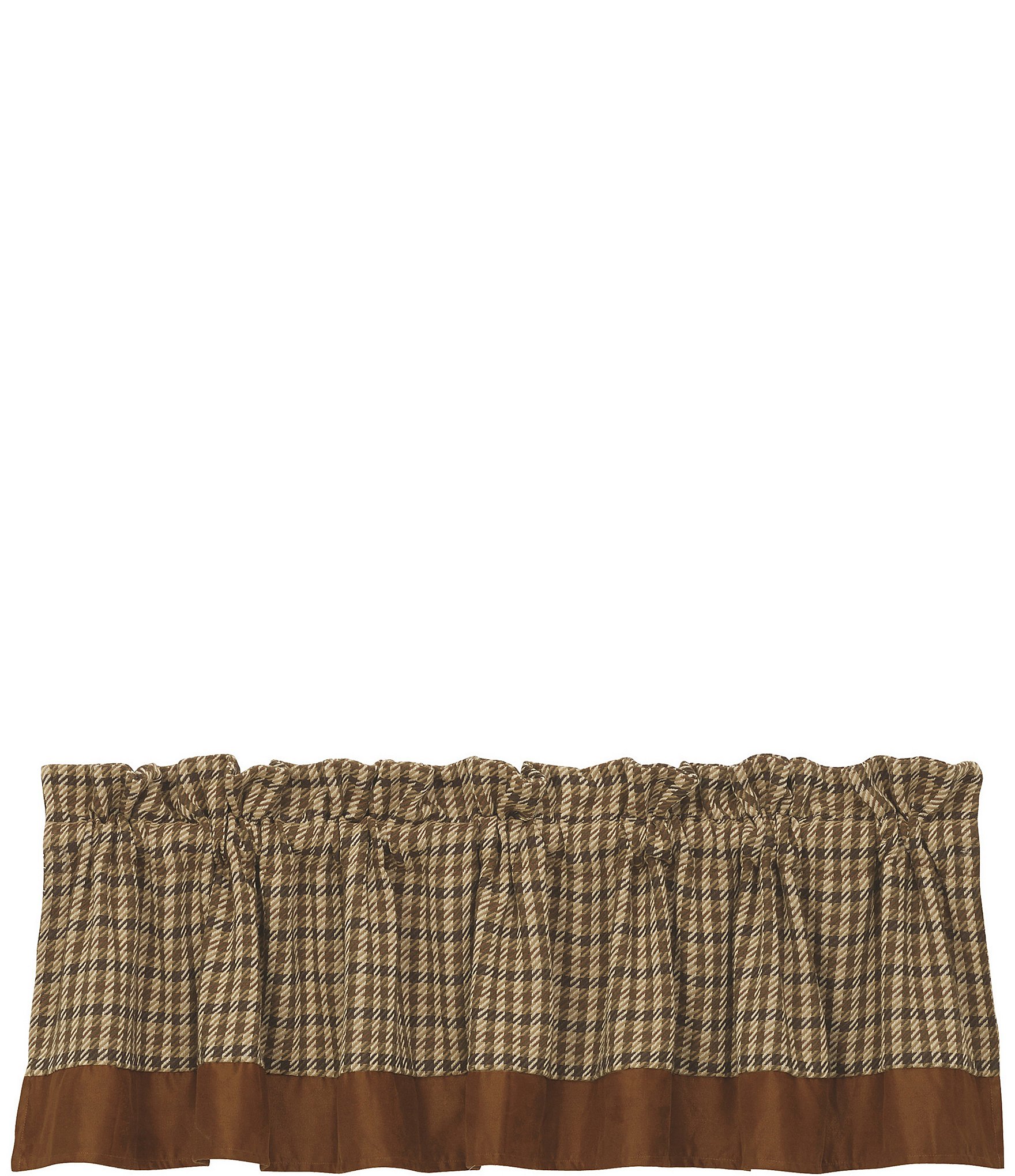 Paseo Road by HiEnd Accents Crestwood Houndstooth Window Valance