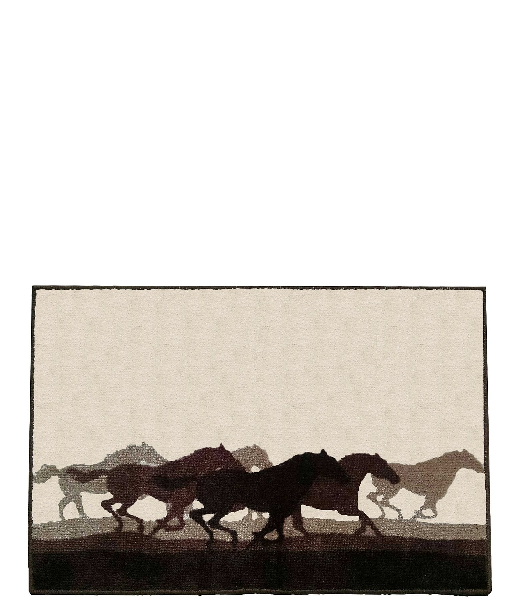 Paseo Road by HiEnd Accents Horse Stampede Bath Rug