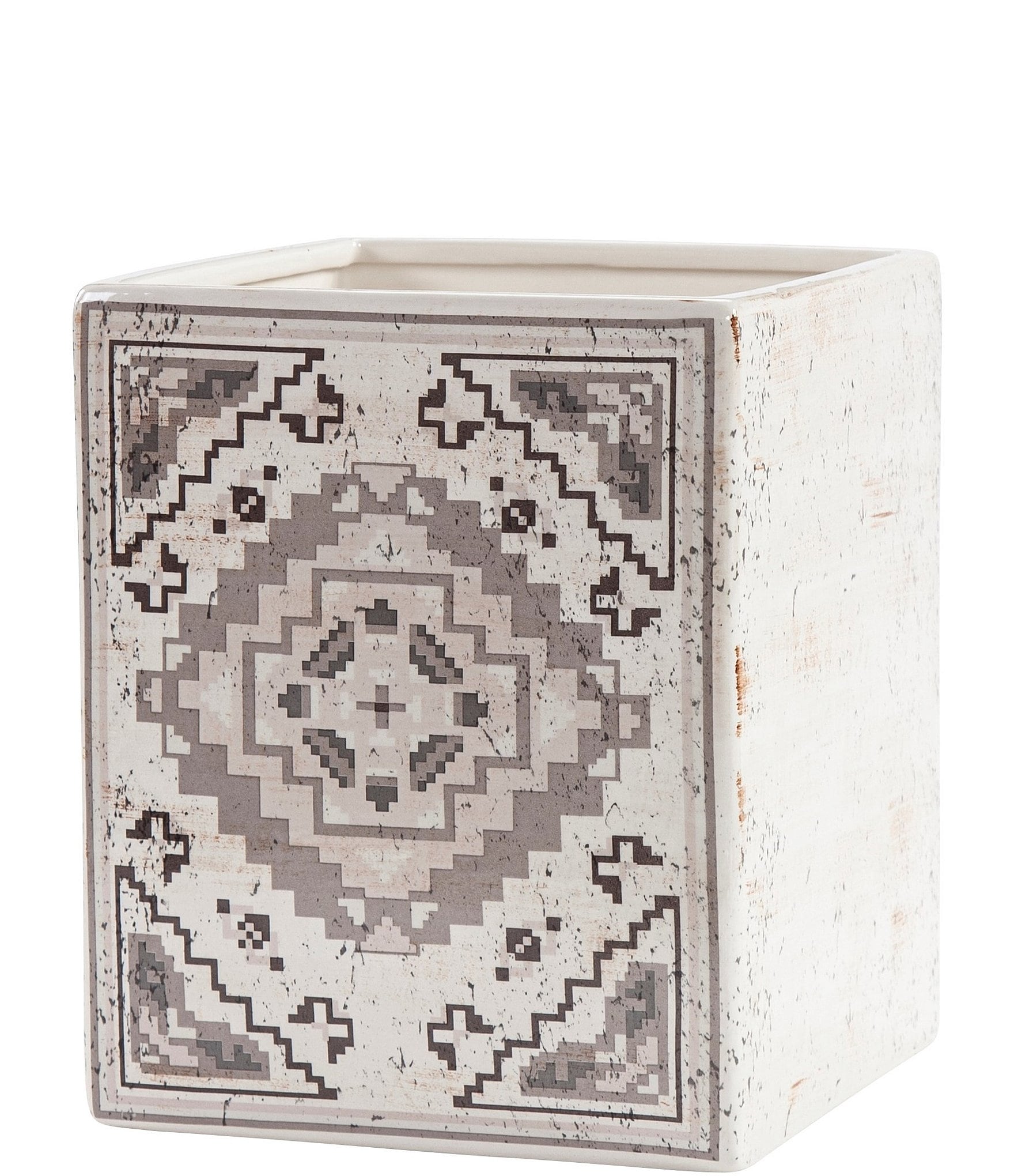 Paseo Road by HiEnd Accents Dakota Ceramic Tissue Box Cover