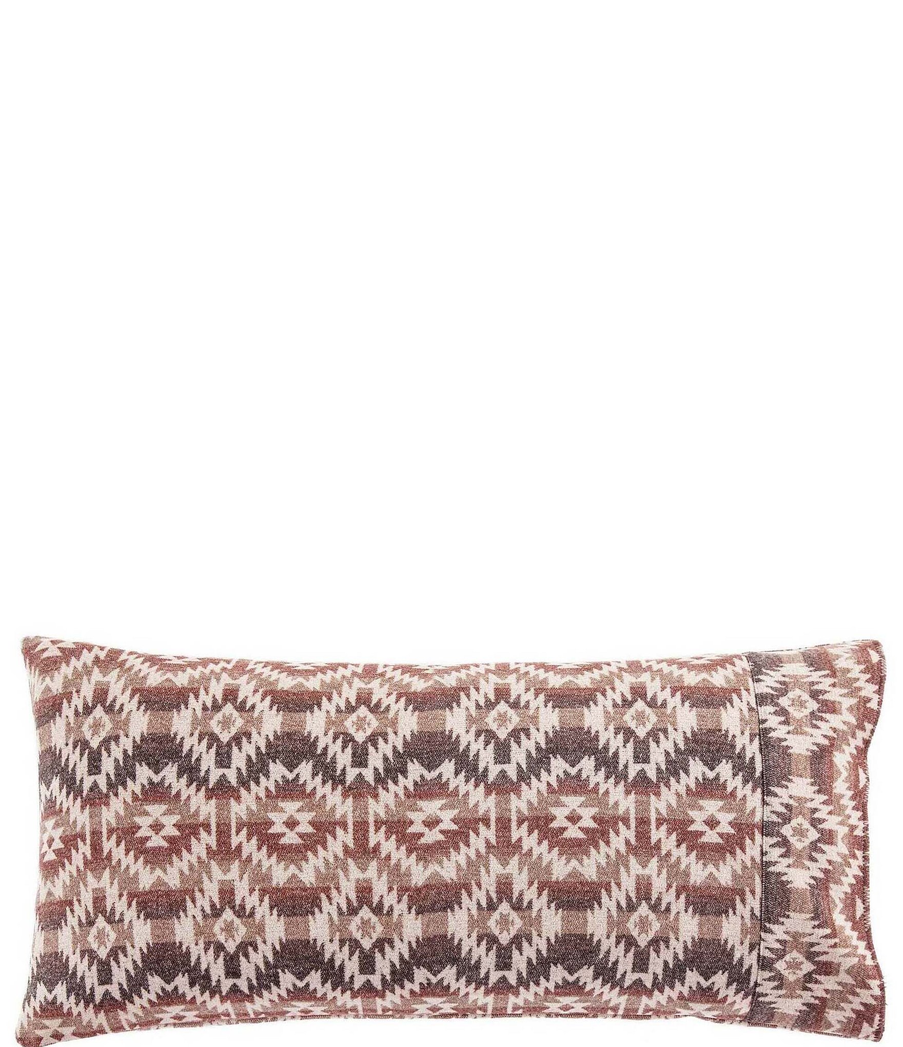 Paseo Road by HiEnd Accents Southwestern Geometric Printed Mesa Wool Blend Blanket Mini Set