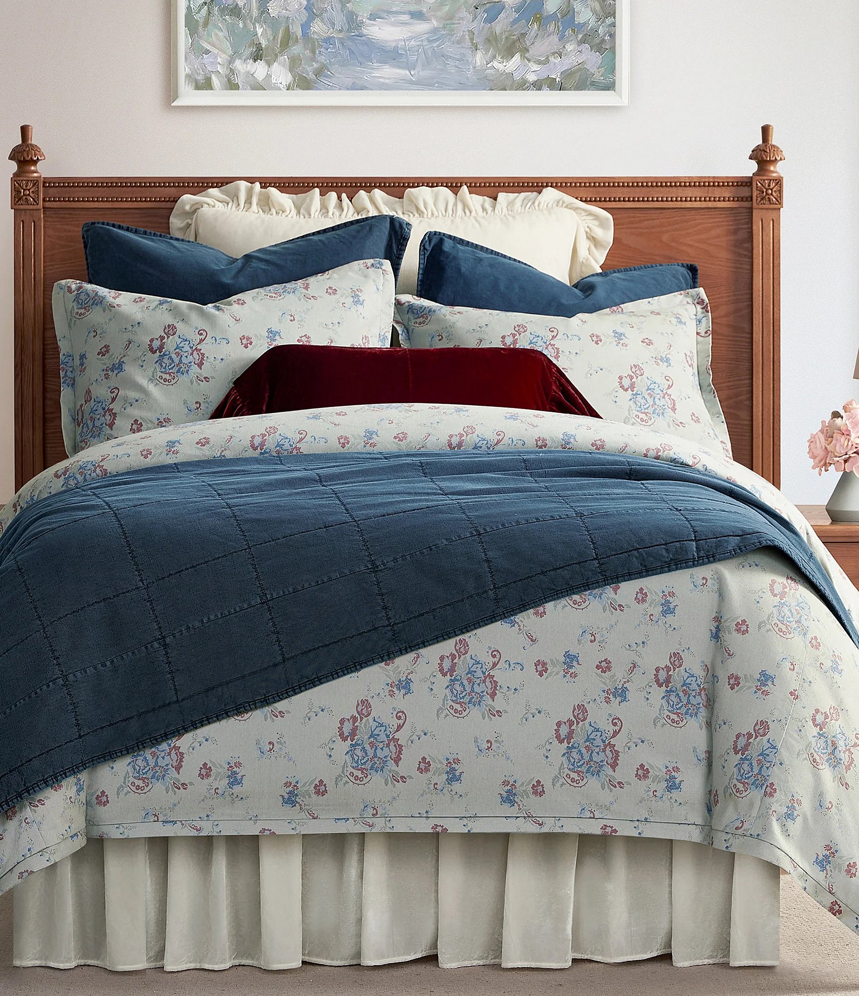 HiEnd Accents x Paseo Road Tasha Polizzi Collection Rosabel Duvet Cover Mini Set