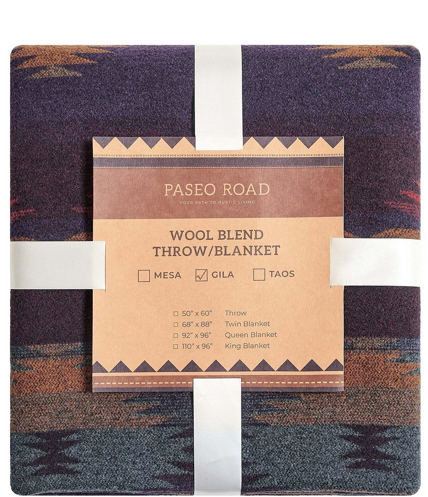 Paseo Road by HiEnd Accents Western Geometric Print Gila Throw Blanket