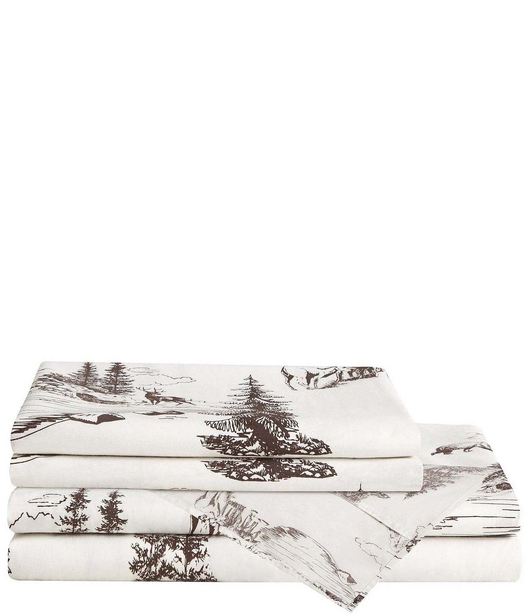 HiEnd Accents x Paseo Road White Pine Cotton Sheet Set