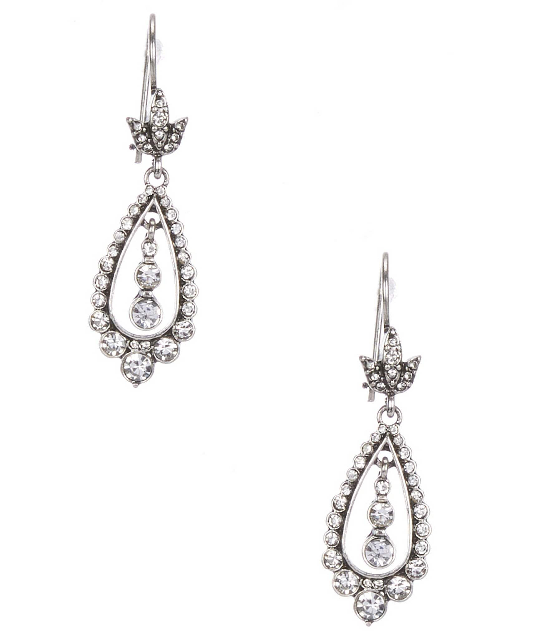 PANDORA 296201CZ SPARKLING TEARDROP CHANDELIER EARRINGS | Taylors Jewellers  | Alliston, ON