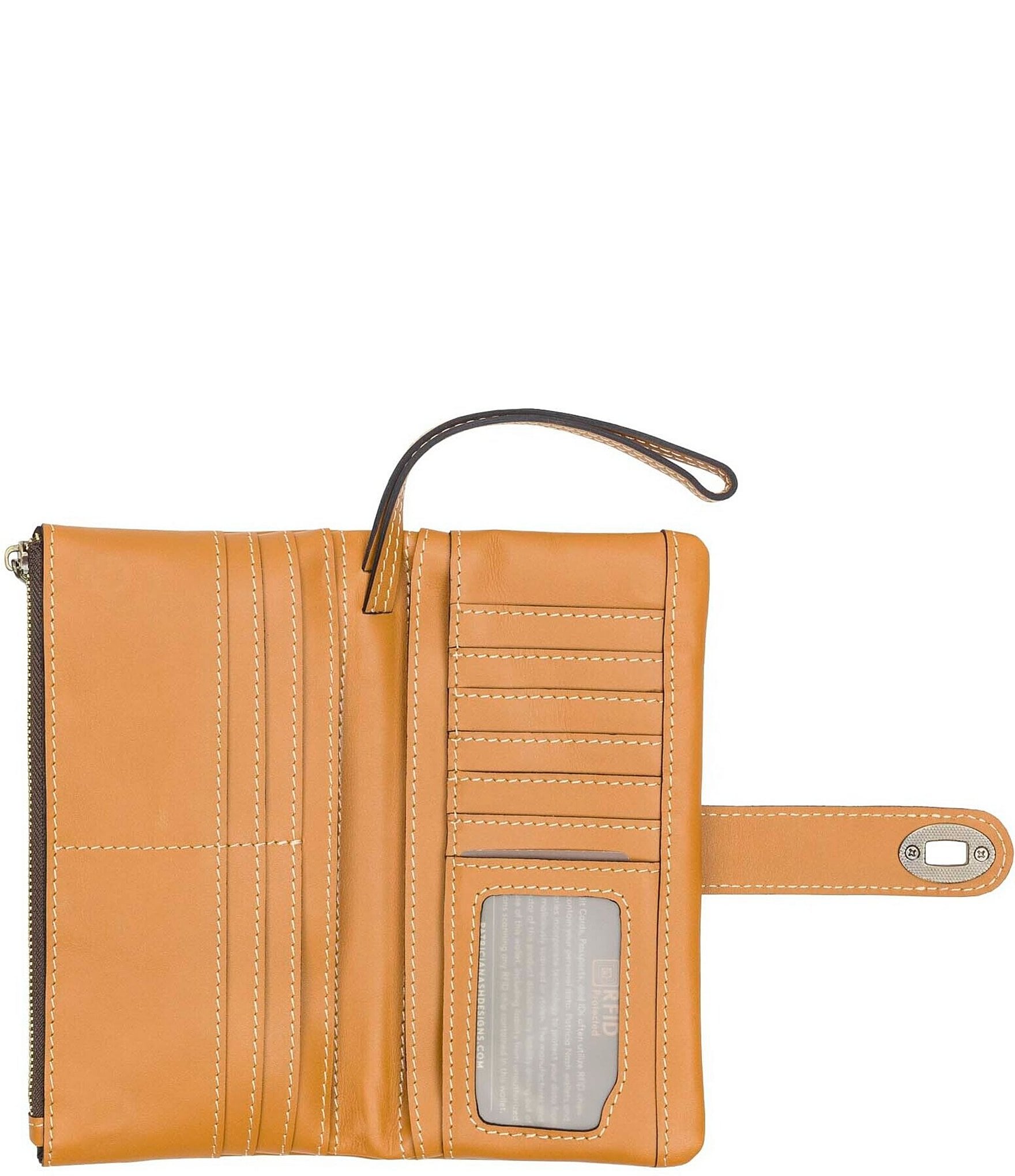 Patricia Nash Annesley Leather Wristlet