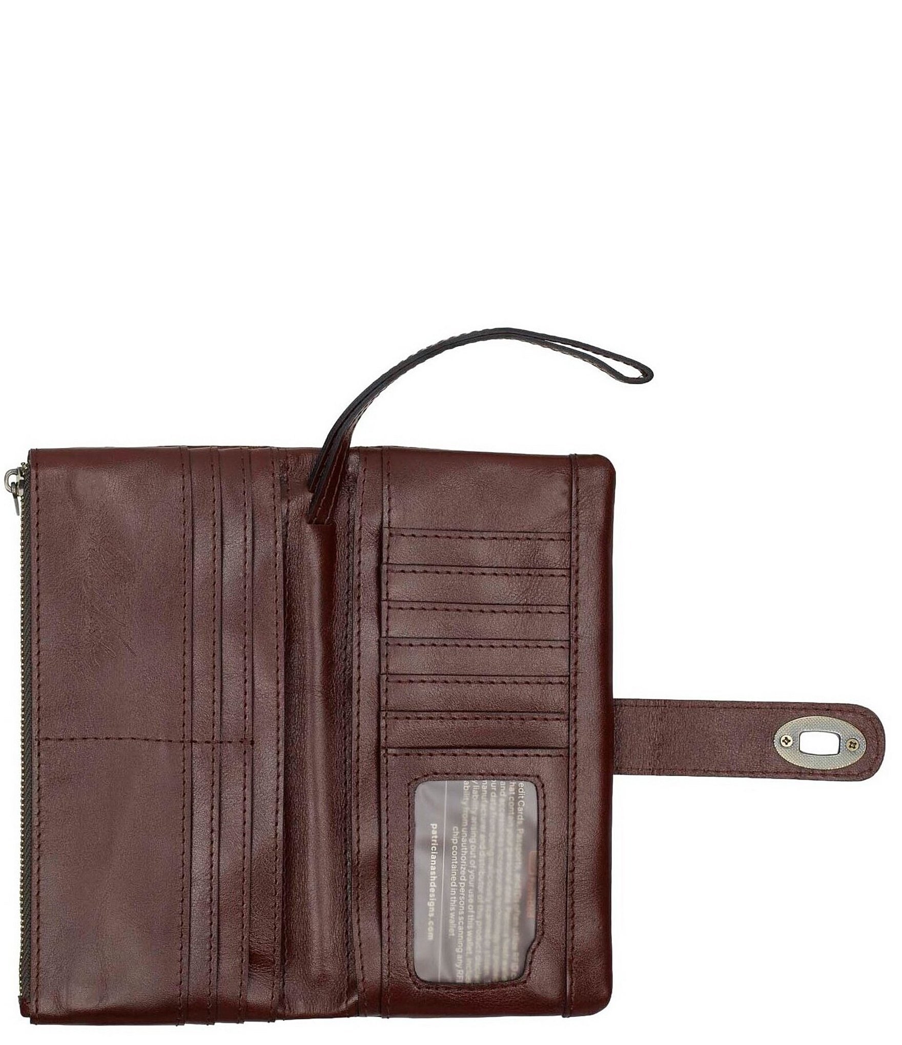 Patricia Nash Annesley Tooled Twist-Lock Wristlet