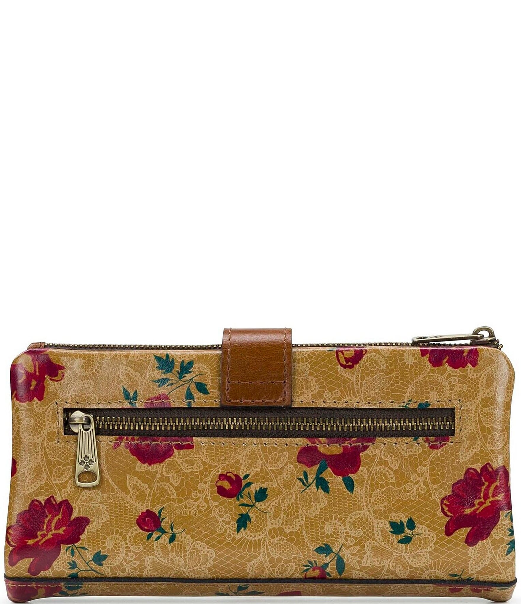 Patricia Nash Annesley Western Lace Floral Wristlet