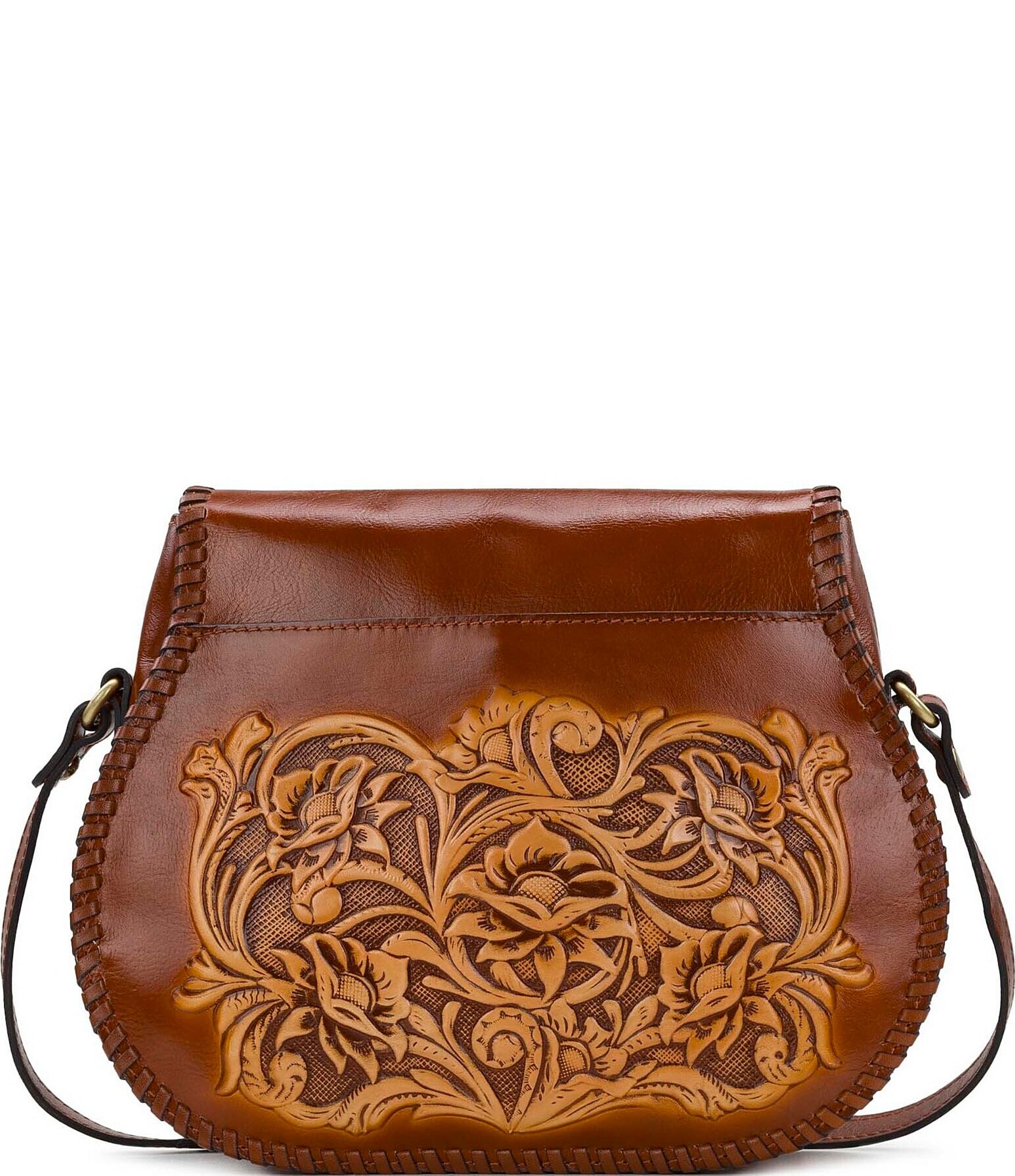 Patricia Nash Arezzo Saddle Crossbody Bag