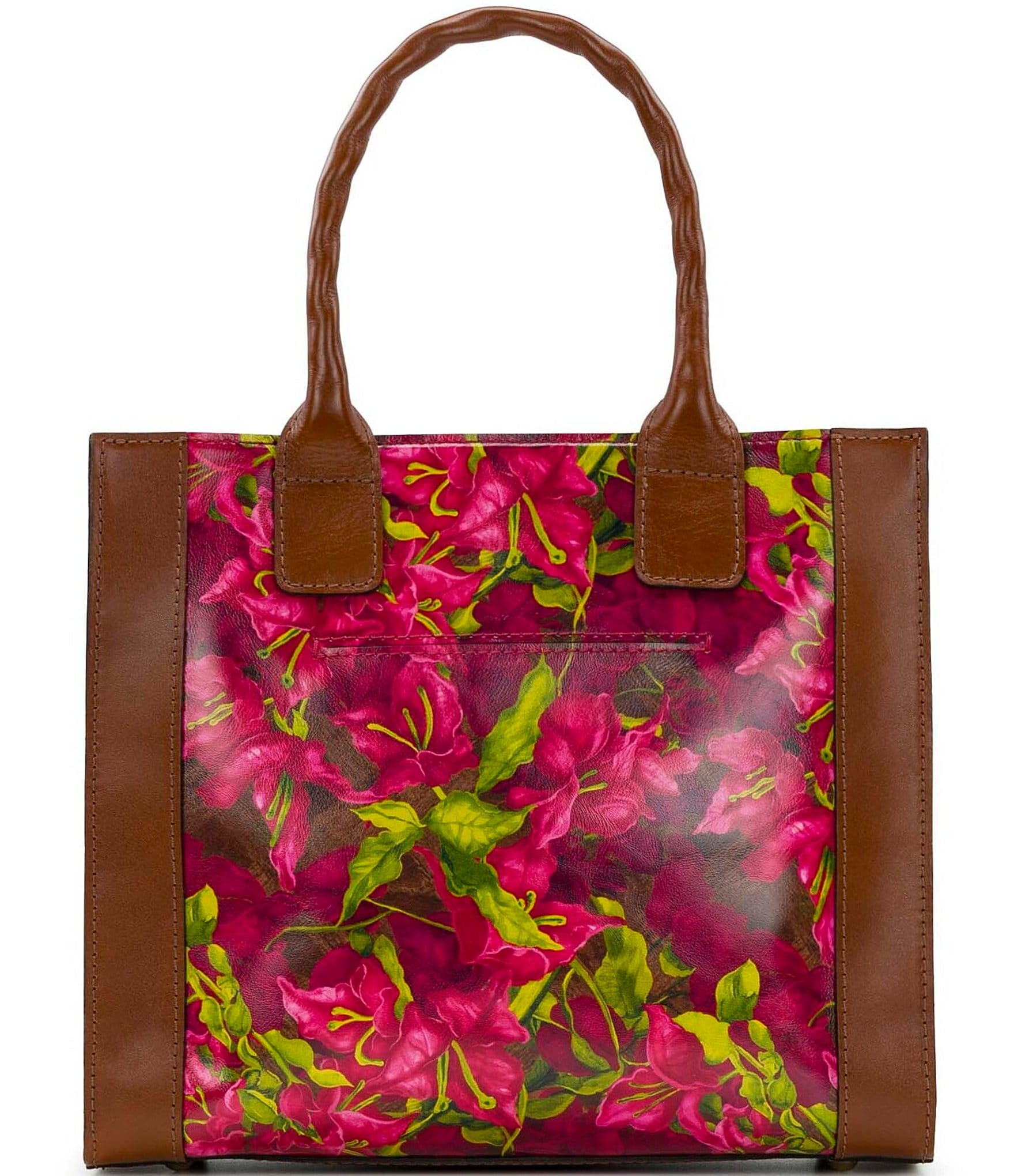 Patricia Nash Bougainvilleas Curry Tote Bag