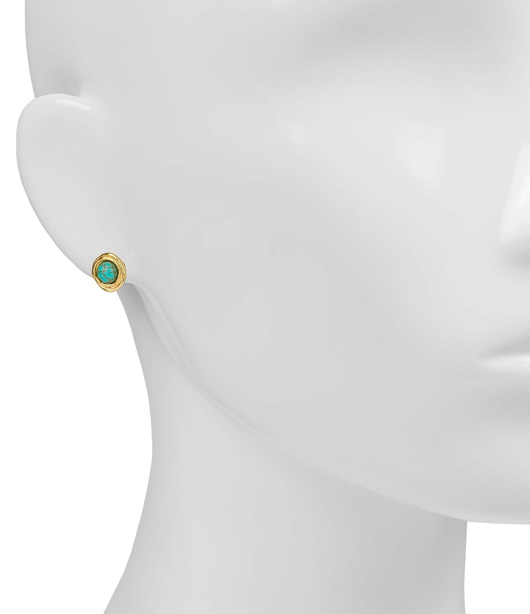 Patricia Nash Cabochon Stud Earrings