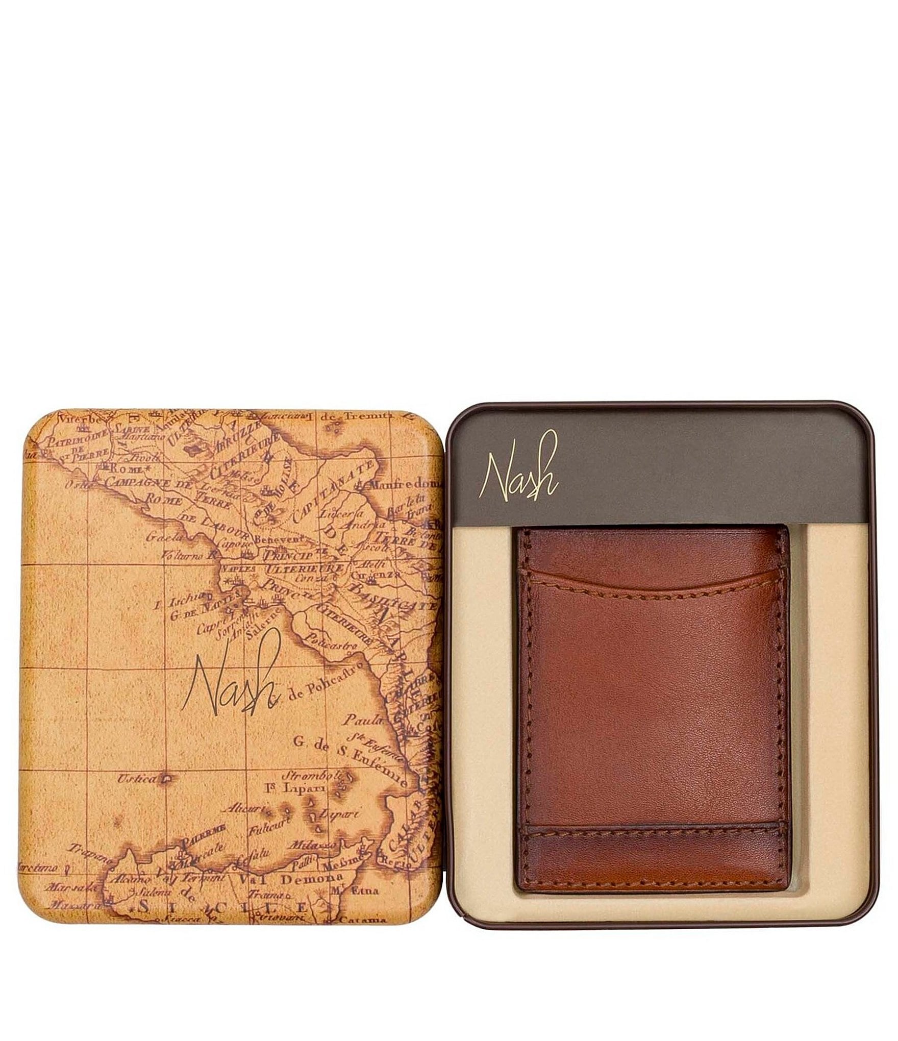 Patricia Nash Casa Magnetic Money Clip Card Case