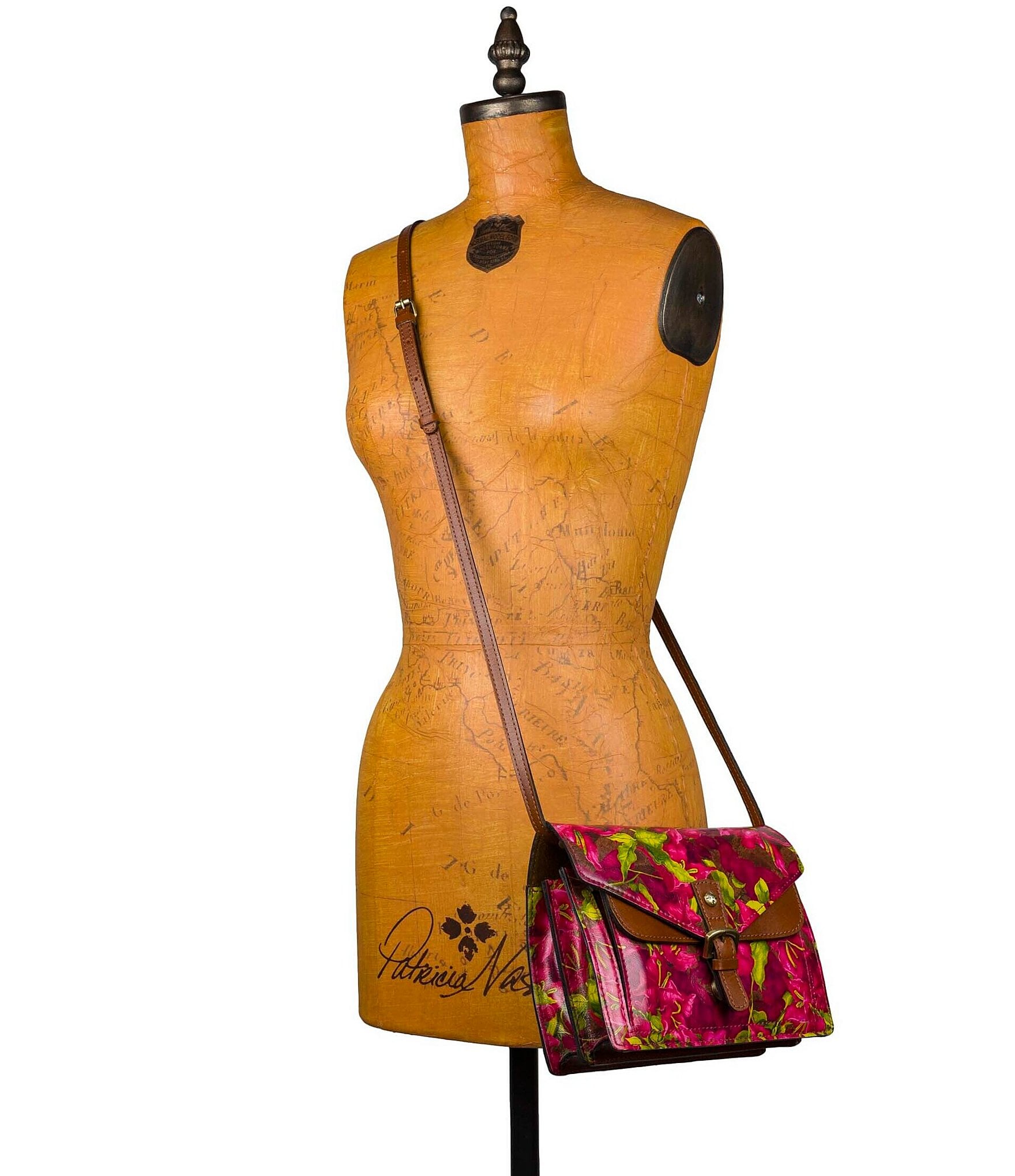 Patricia Nash Cassano Floral Crossbody Bag