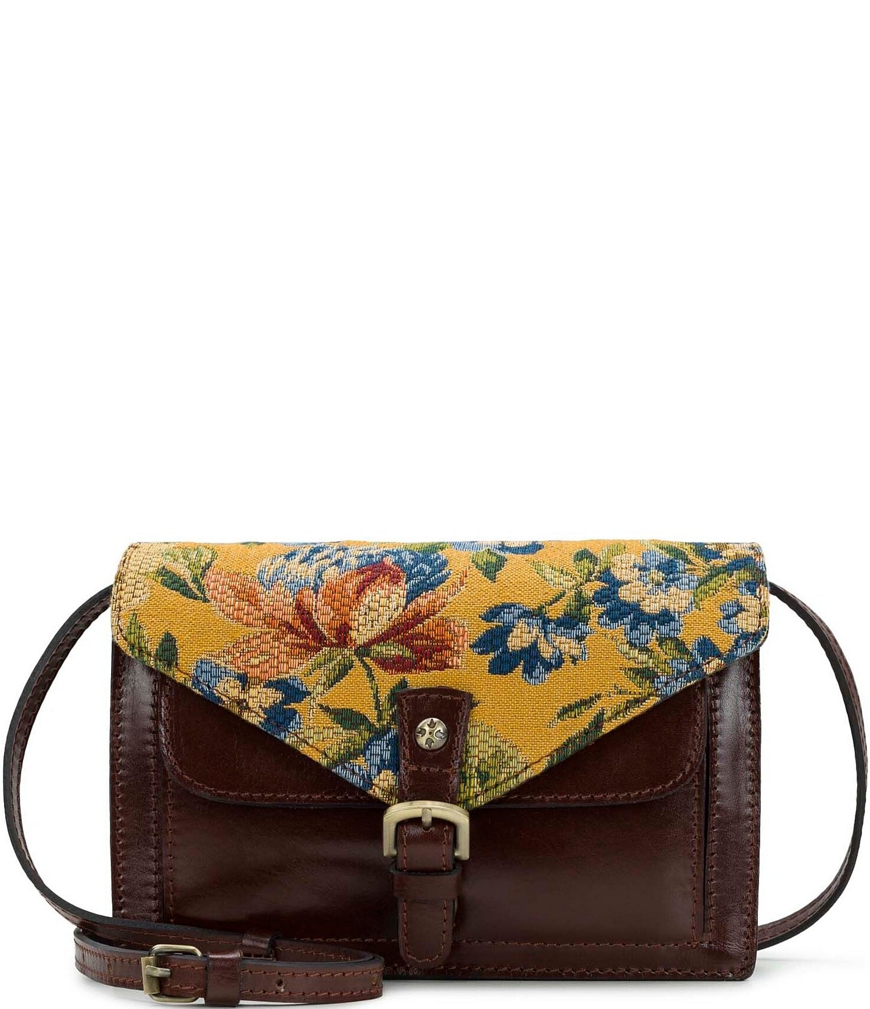 Patricia Nash Cassano Hazelnut Crossbody Bag