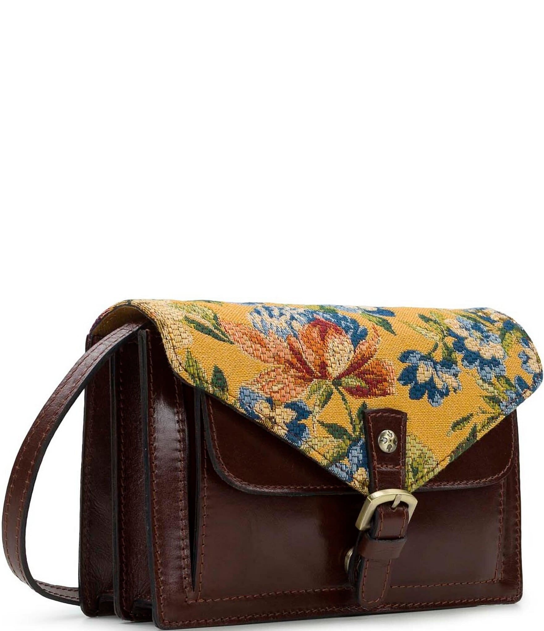 Patricia Nash Cassano Hazelnut Crossbody Bag