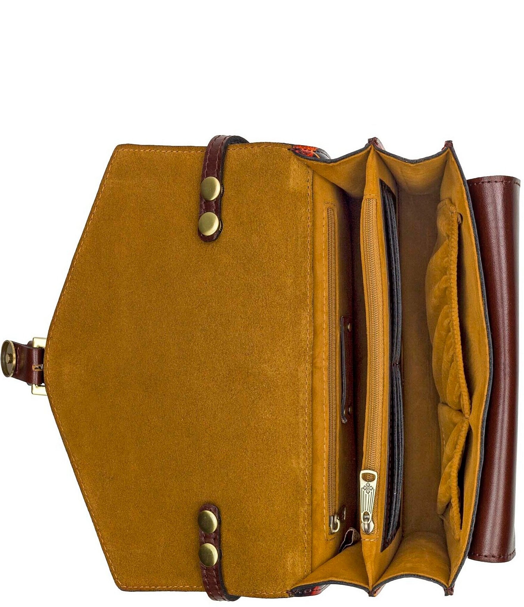 Patricia Nash Cassano Maple Leaves Crossbody Bag