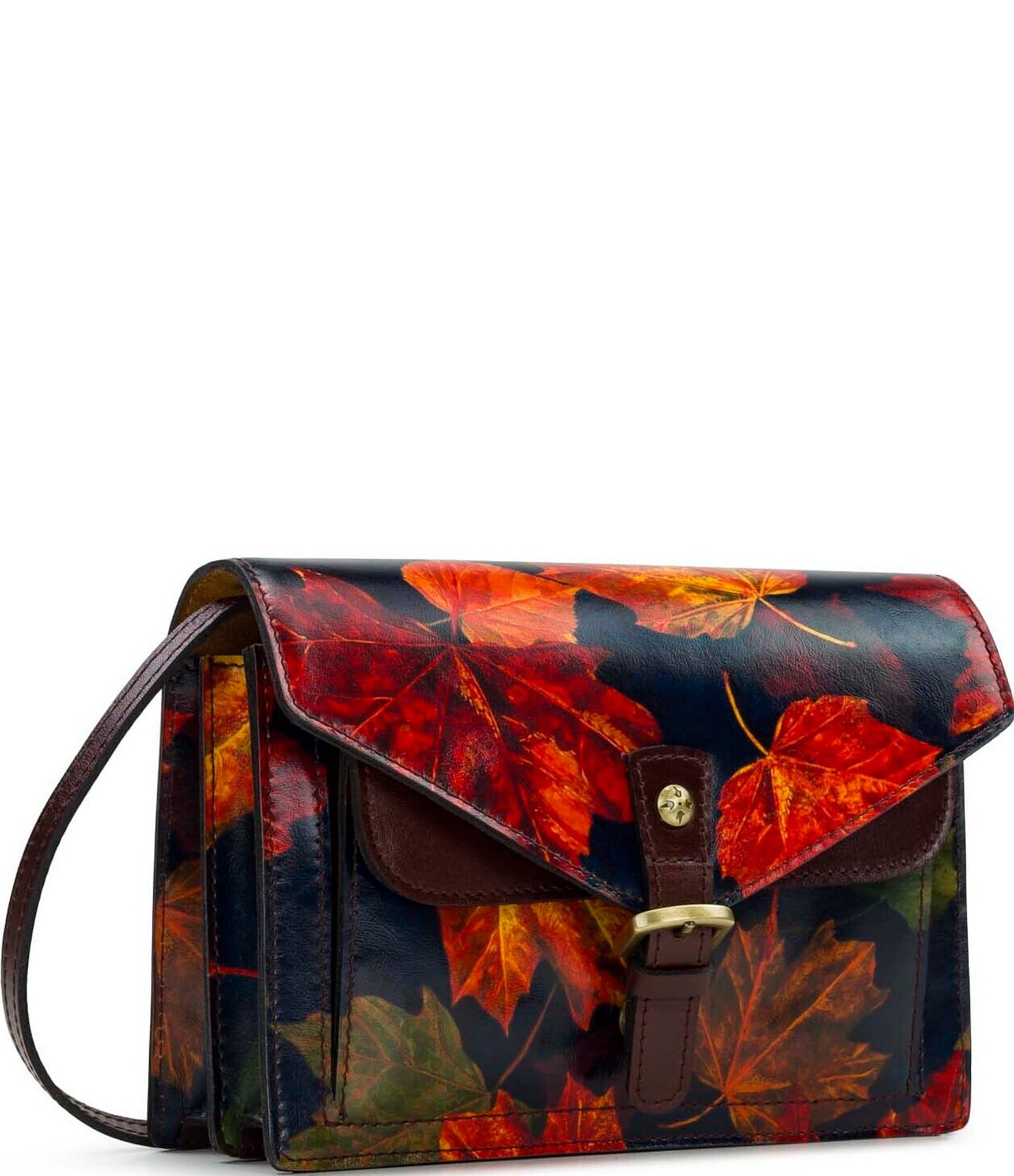 Patricia Nash Cassano Maple Leaves Crossbody Bag