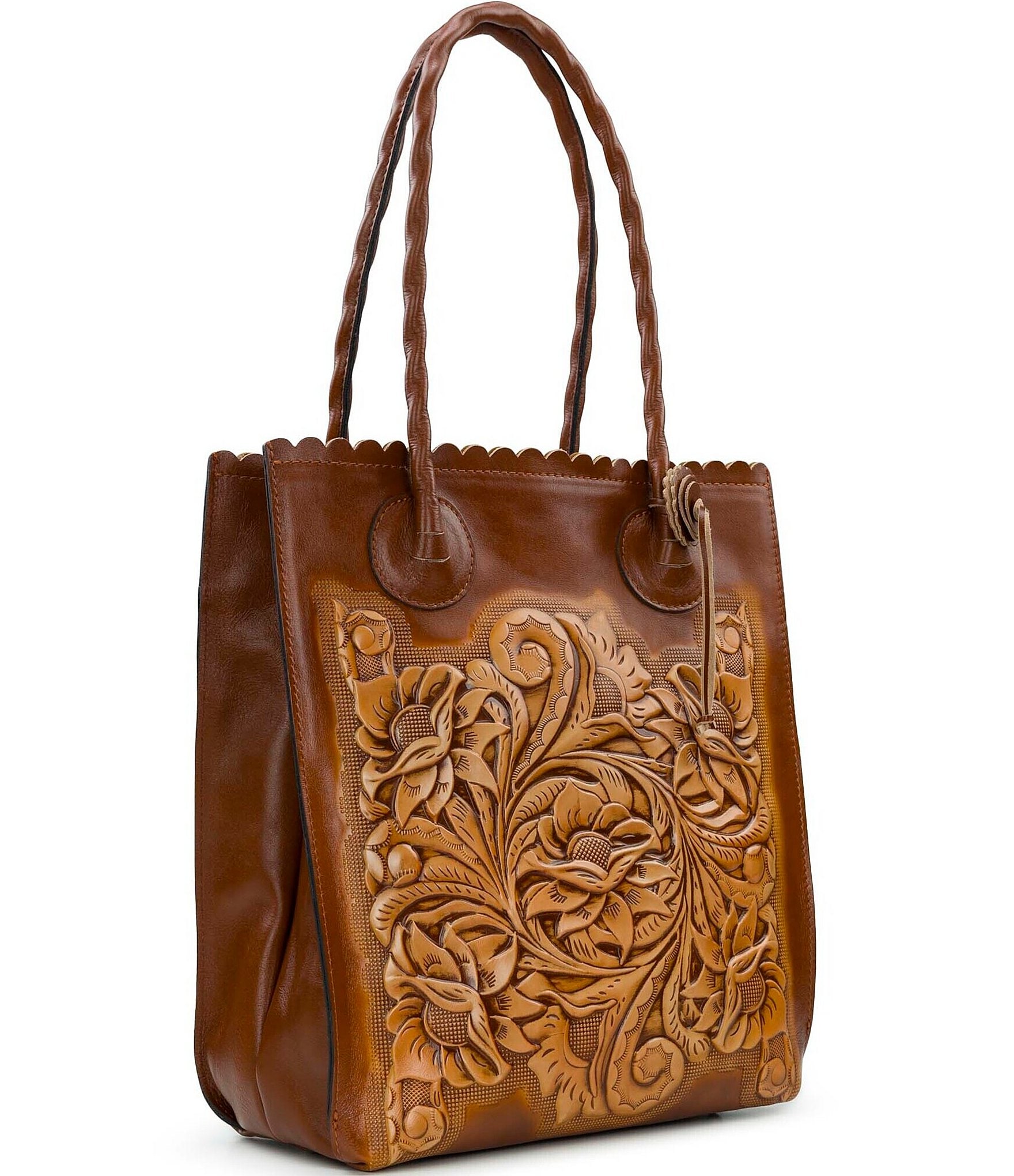 Patricia Nash Cavo Leather Tote Bag