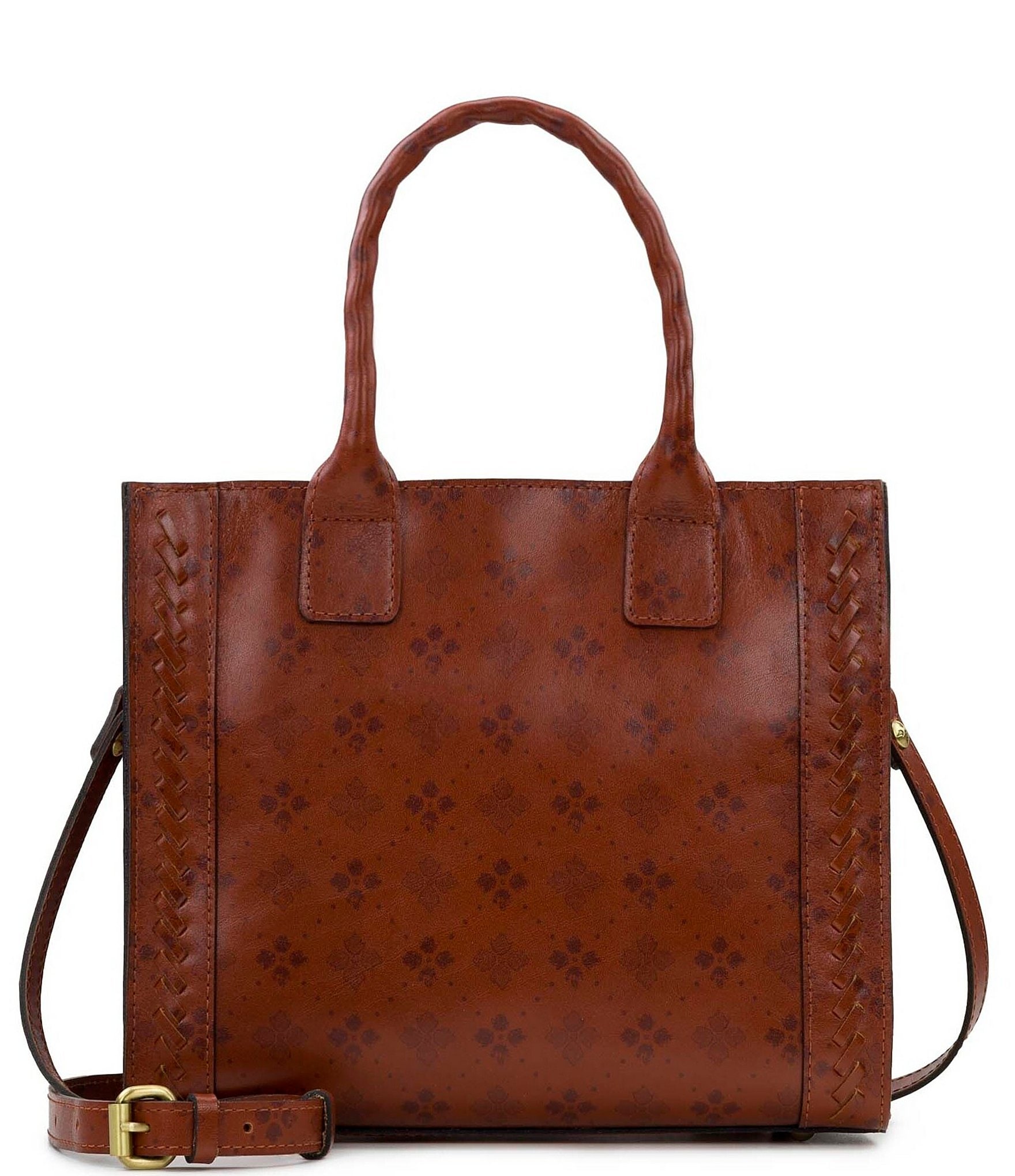 Marsèll embossed-logo leather tote bag - Brown