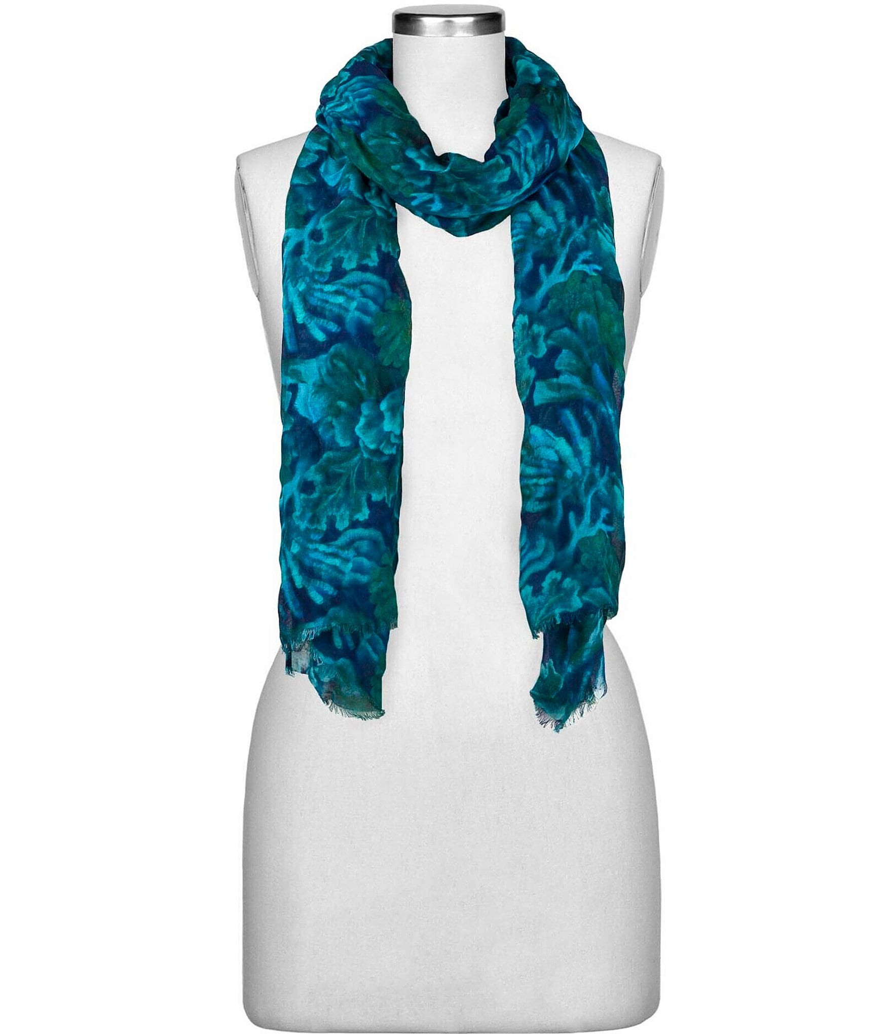 Patricia Nash Deep Blue Sea Square Scarf