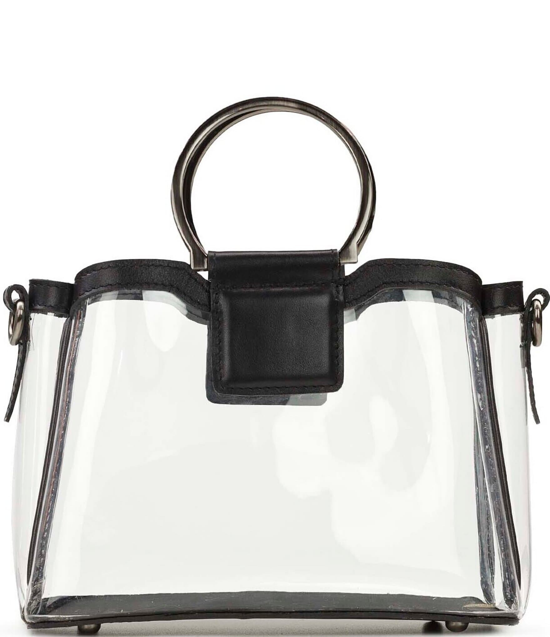 Patricia Nash Empoli Clear Satchel Crossbody Bag