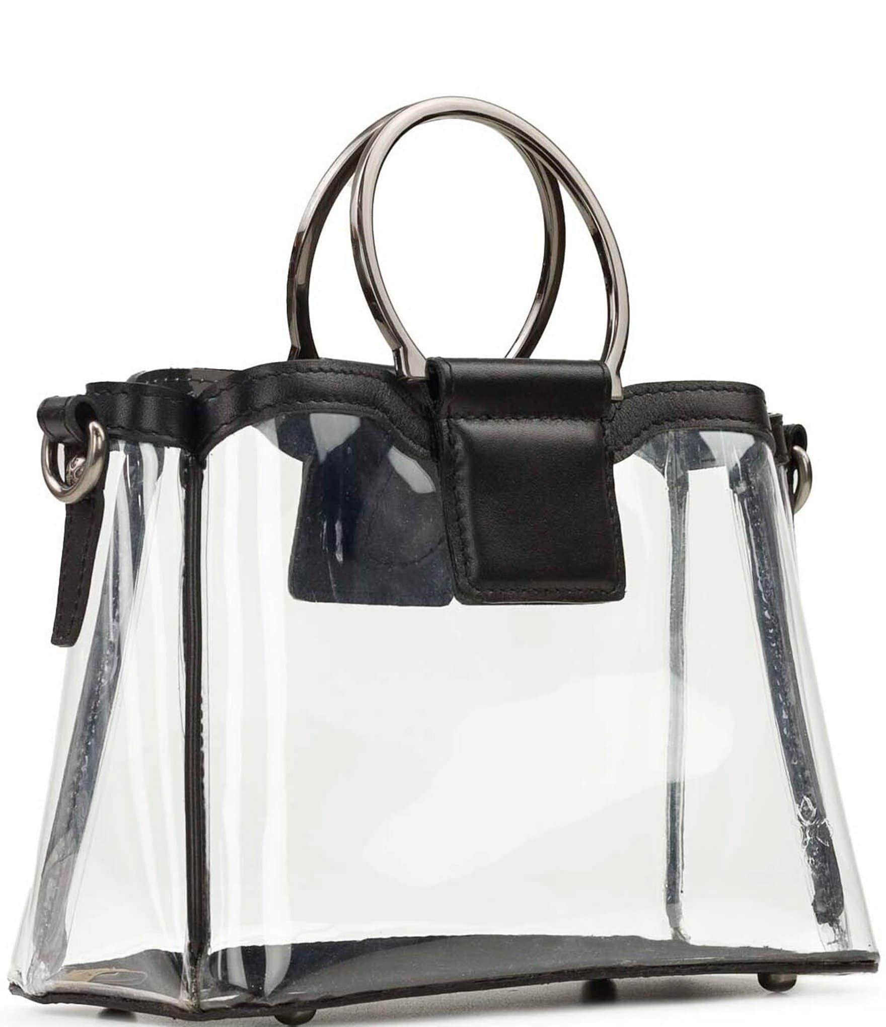 Patricia Nash Empoli Clear Satchel Crossbody Bag