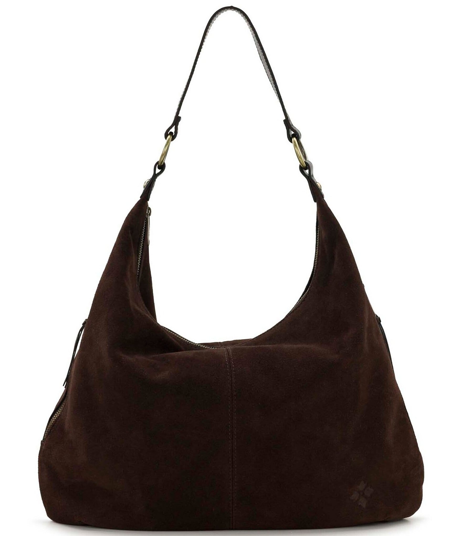 Patricia Nash Ester Suede Slouchy Hobo Bag