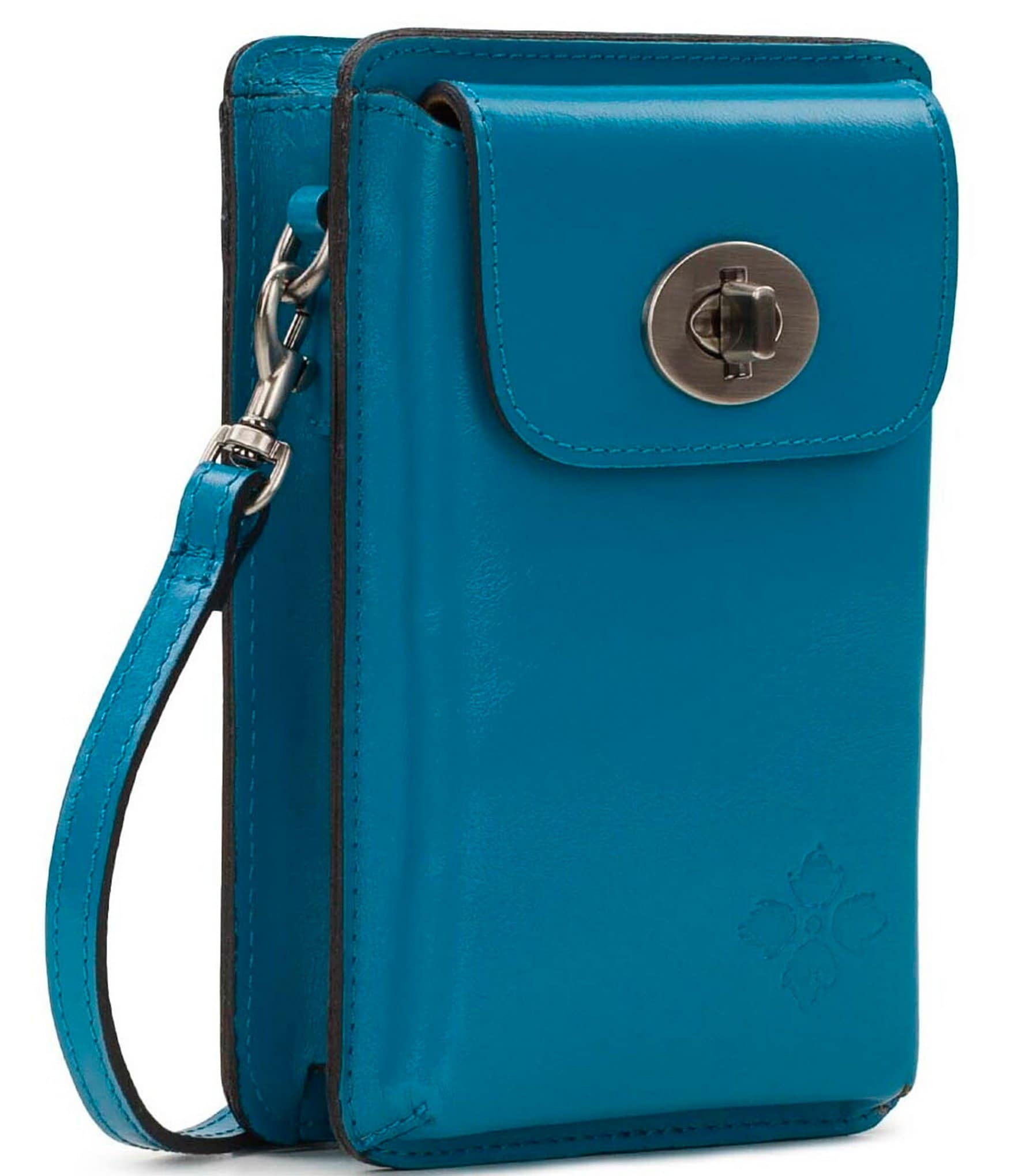 Patricia Nash Felicita Silver Hardware Phone Crossbody Bag