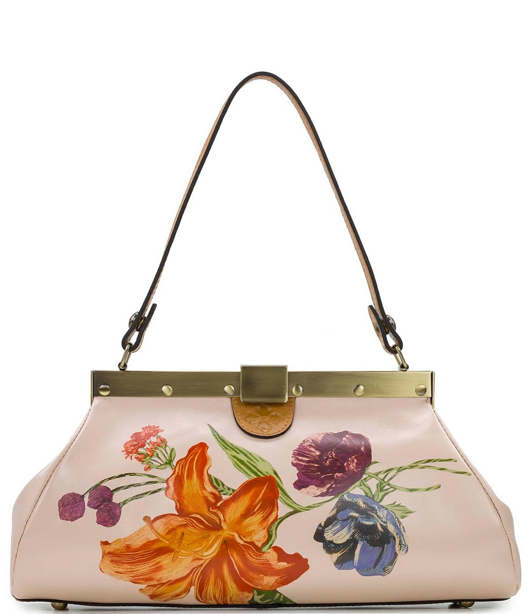 Patricia Nash Ferrara Floral Frame Shoulder Bag | Dillard's