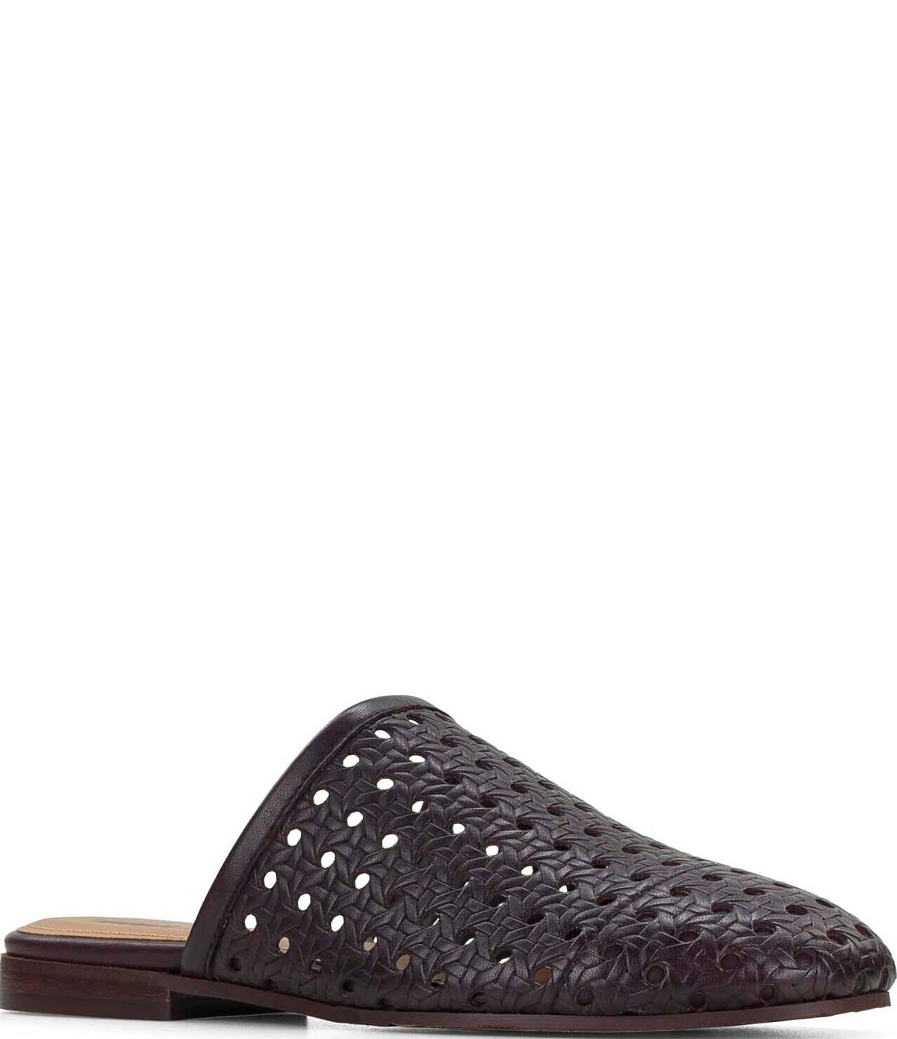Patricia Nash Flavia Woven Leather Mules
