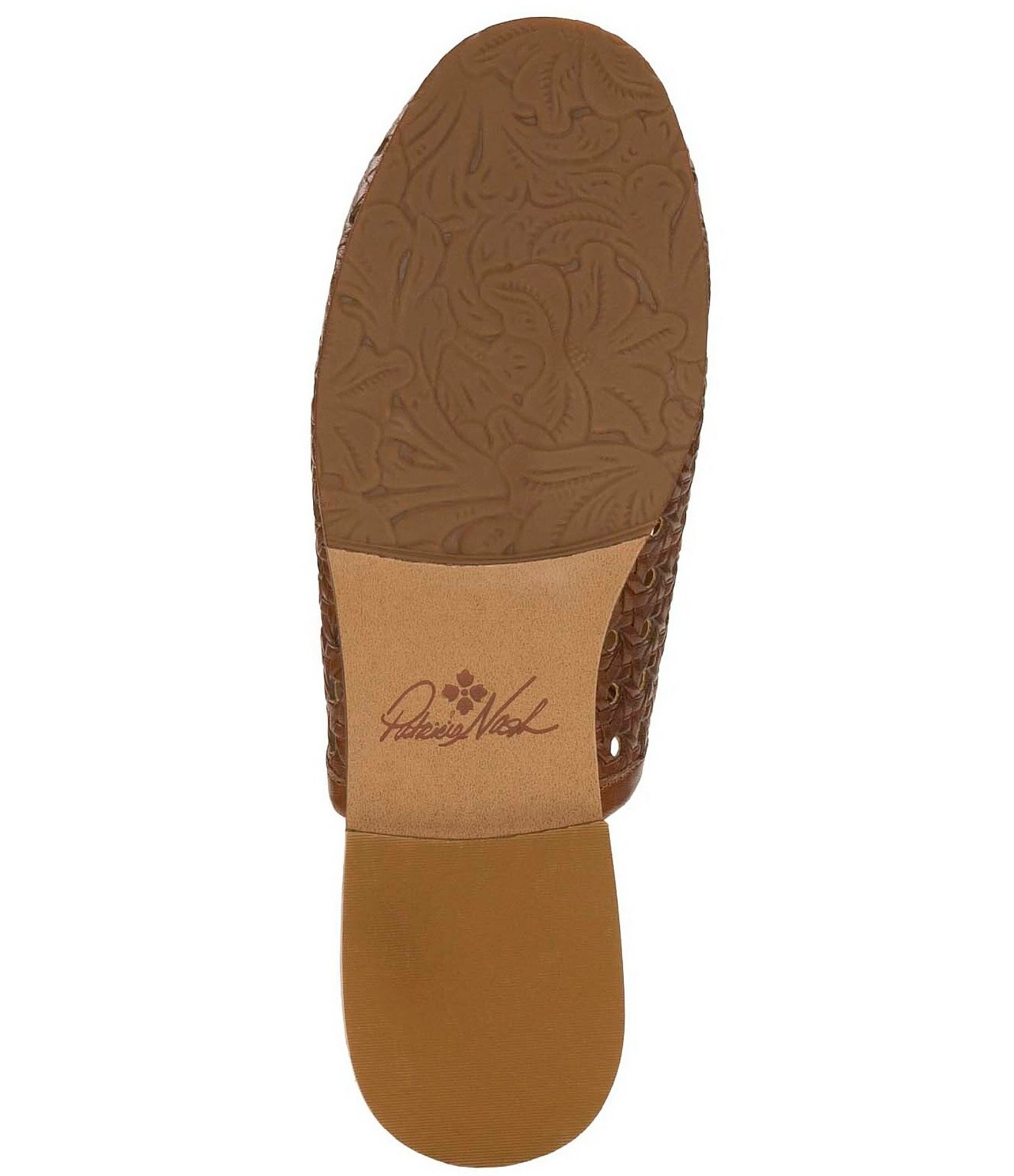 Patricia Nash Flavia Woven Leather Mules