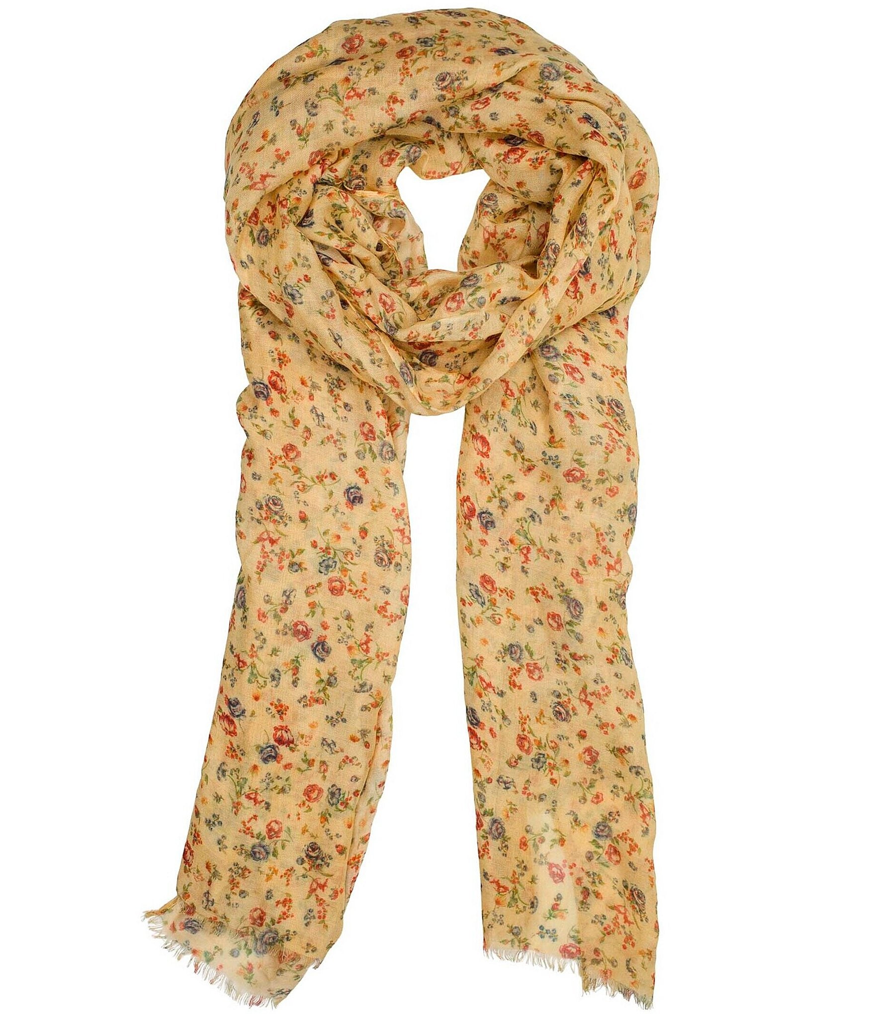 Patricia Nash Fleur De Jardin Print Scarf