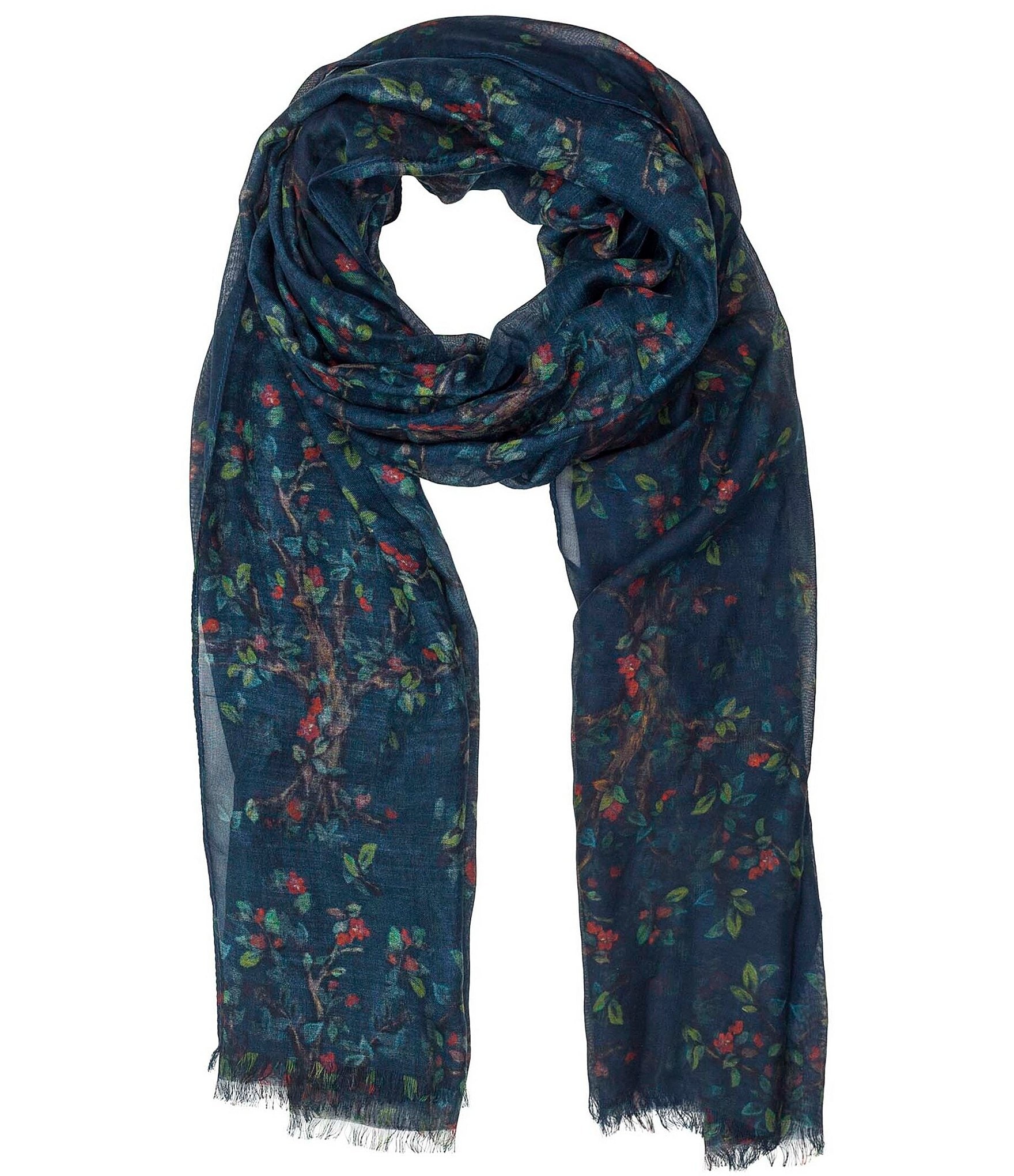 Patricia Nash Floral Sheer Scarf