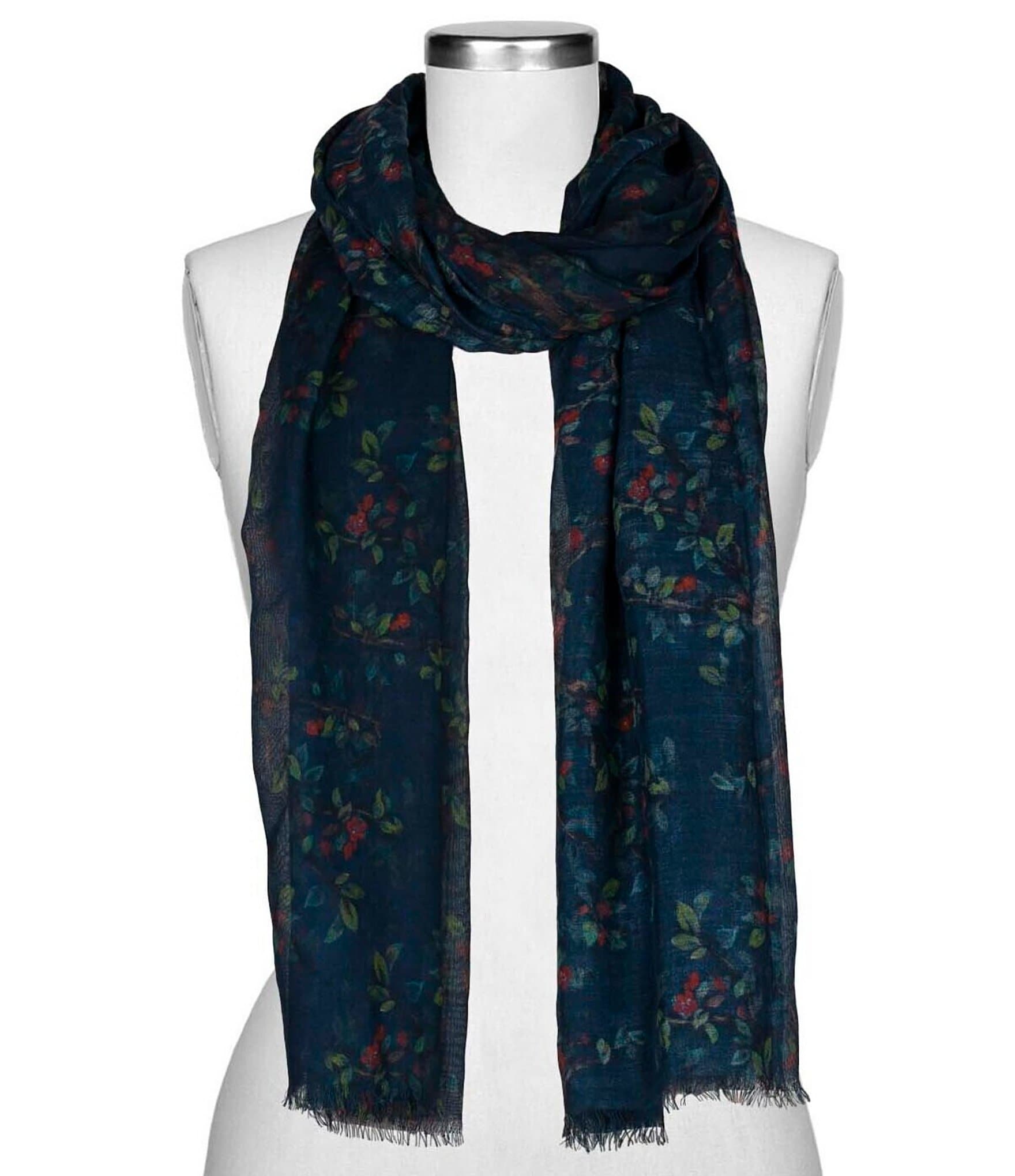 Patricia Nash Floral Sheer Scarf