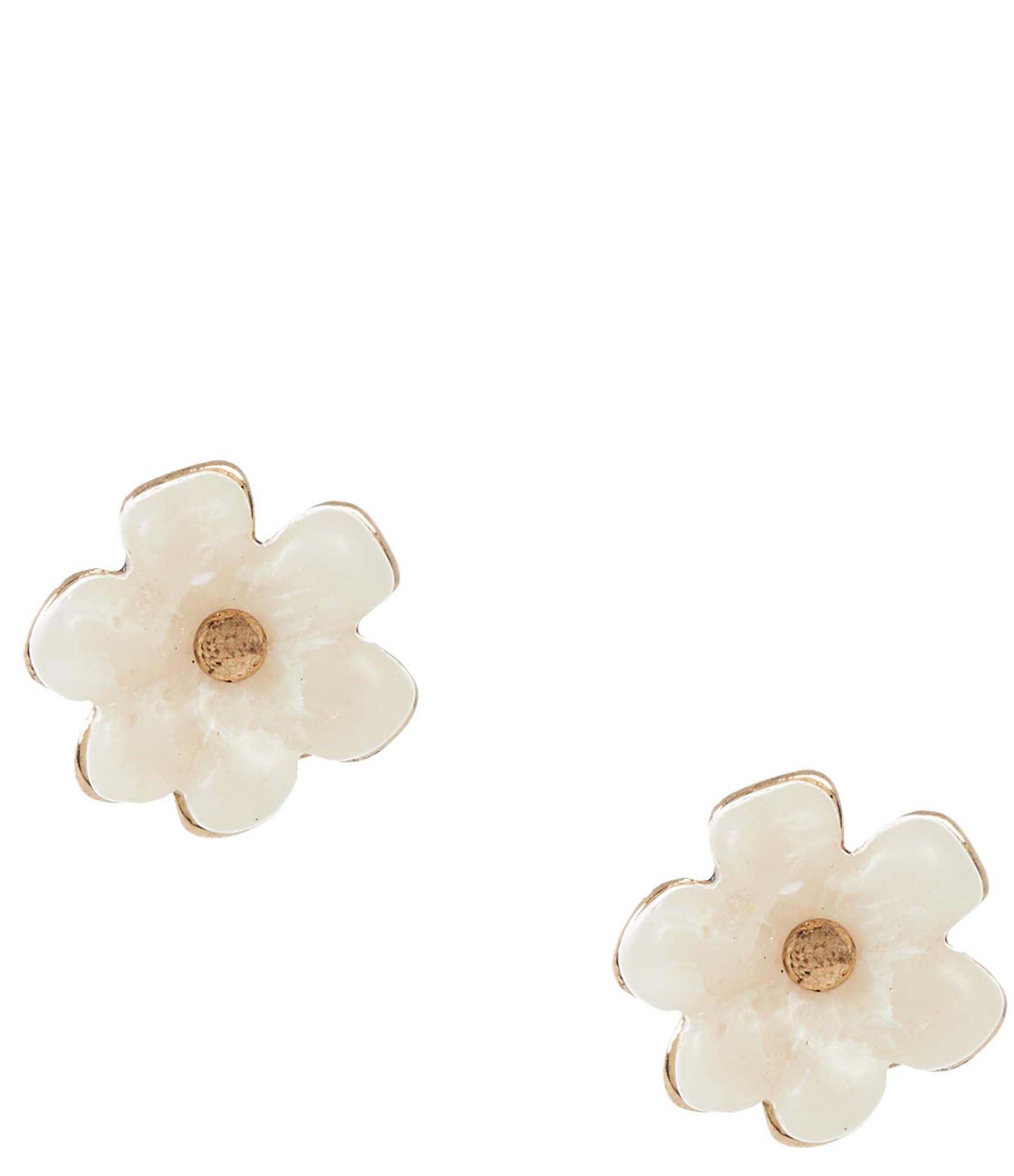 Patricia Nash Flower Resin Stud Earrings