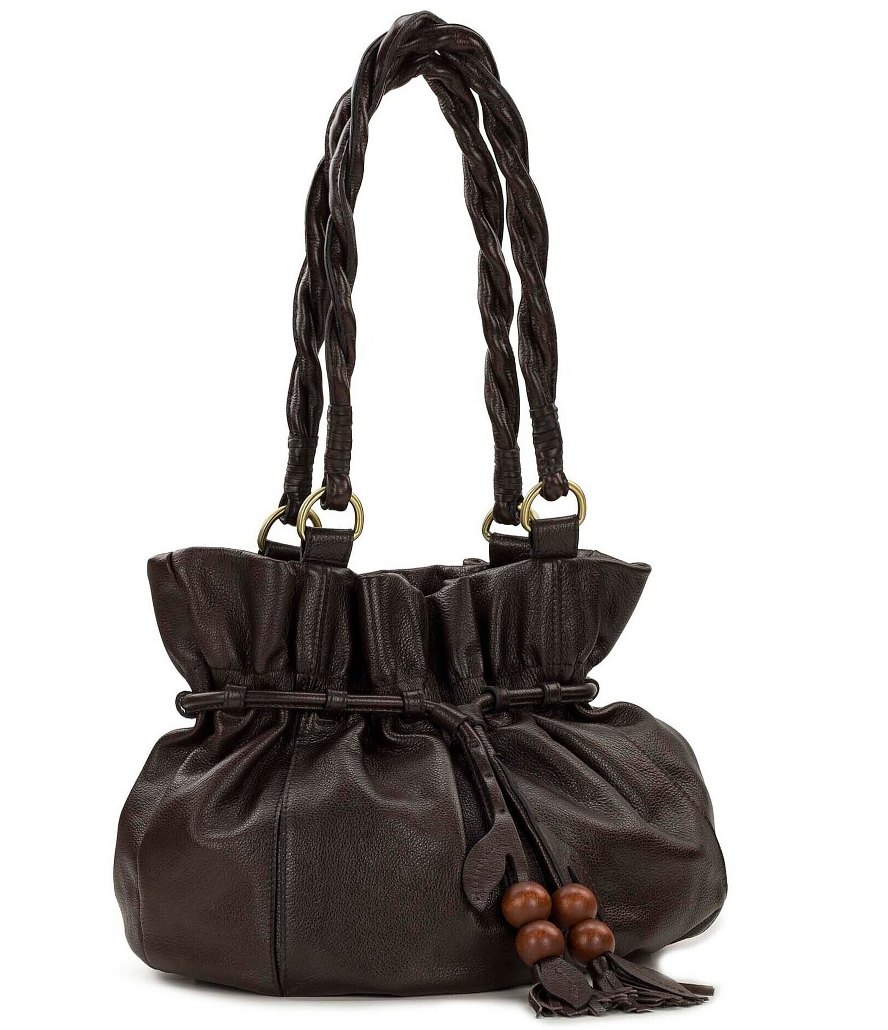 Patricia Nash Freja Drawstring Bucket Bag