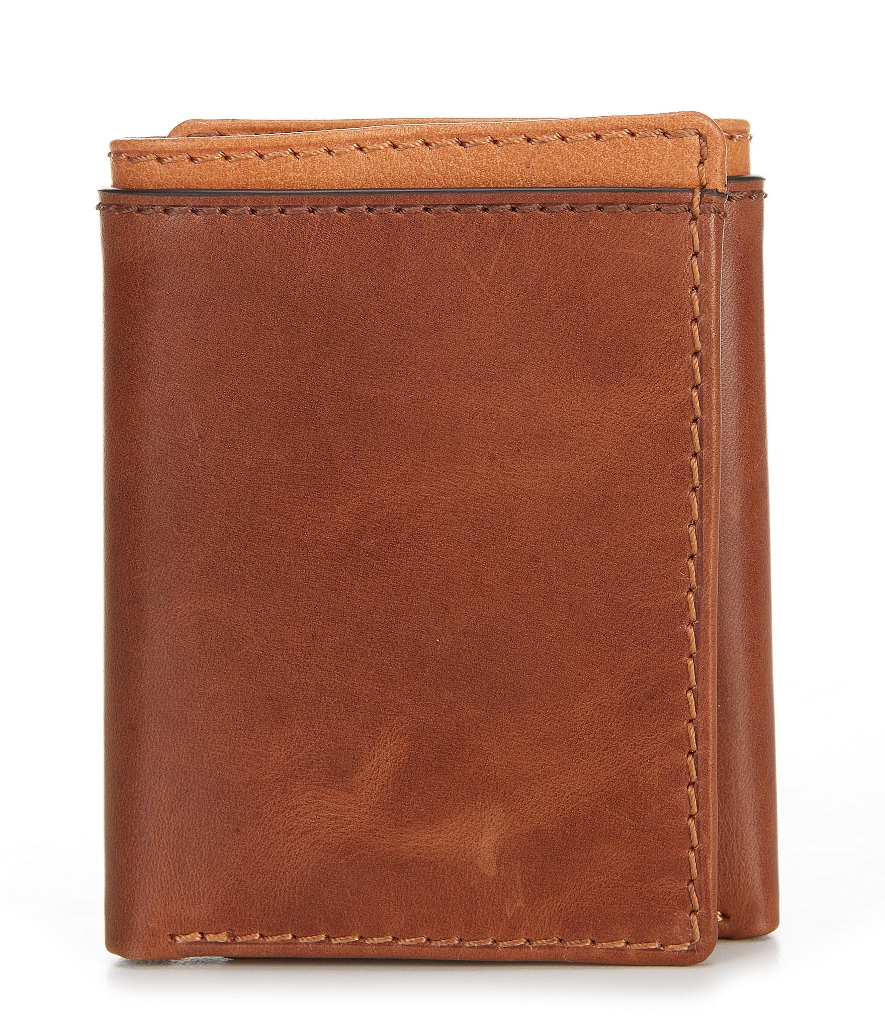 Patricia Nash Full-Grain Leather Tri-Fold Wallet | Dillard's
