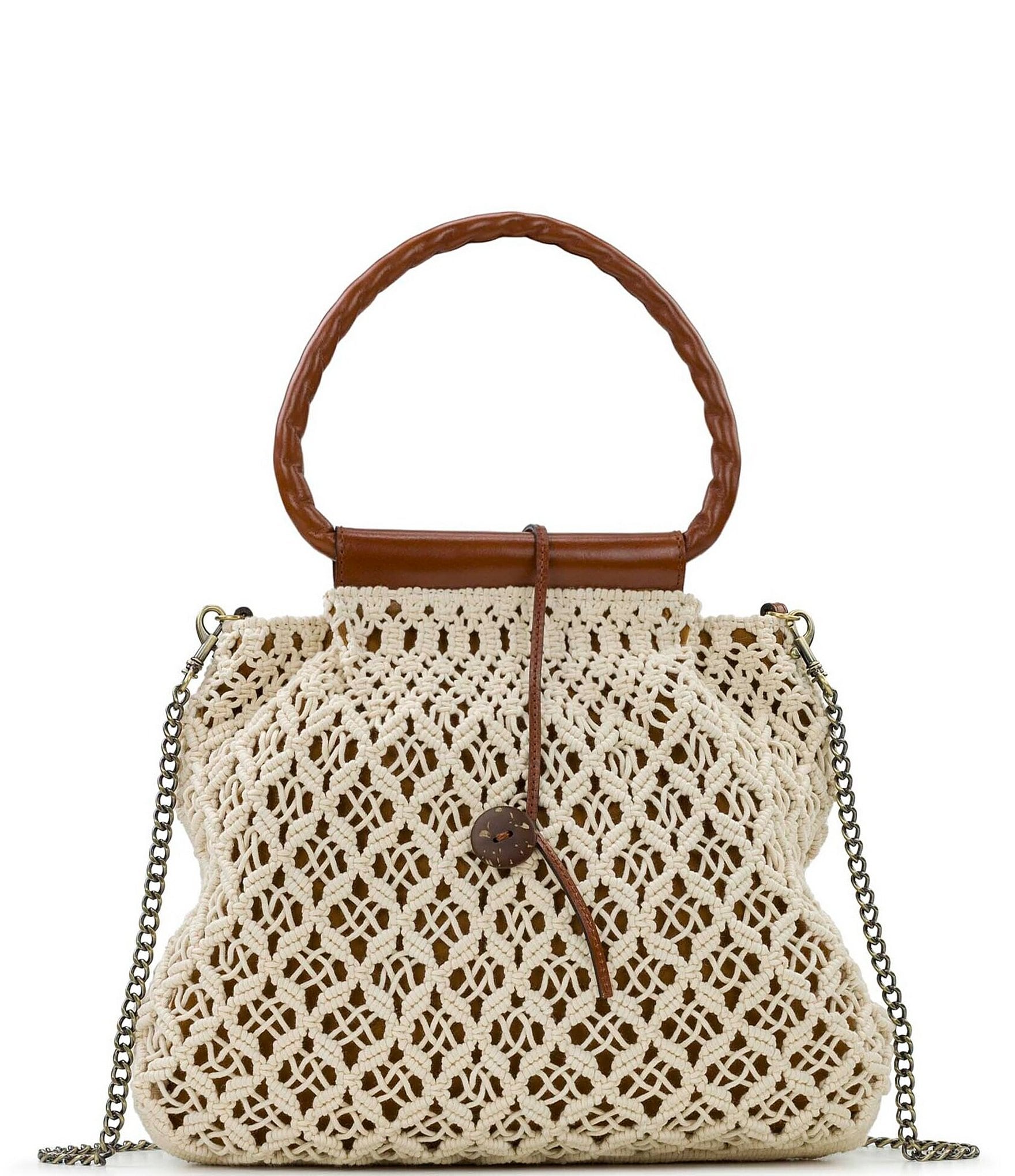Patricia Nash Geraldine Crochet Hobo Bag | Dillard's