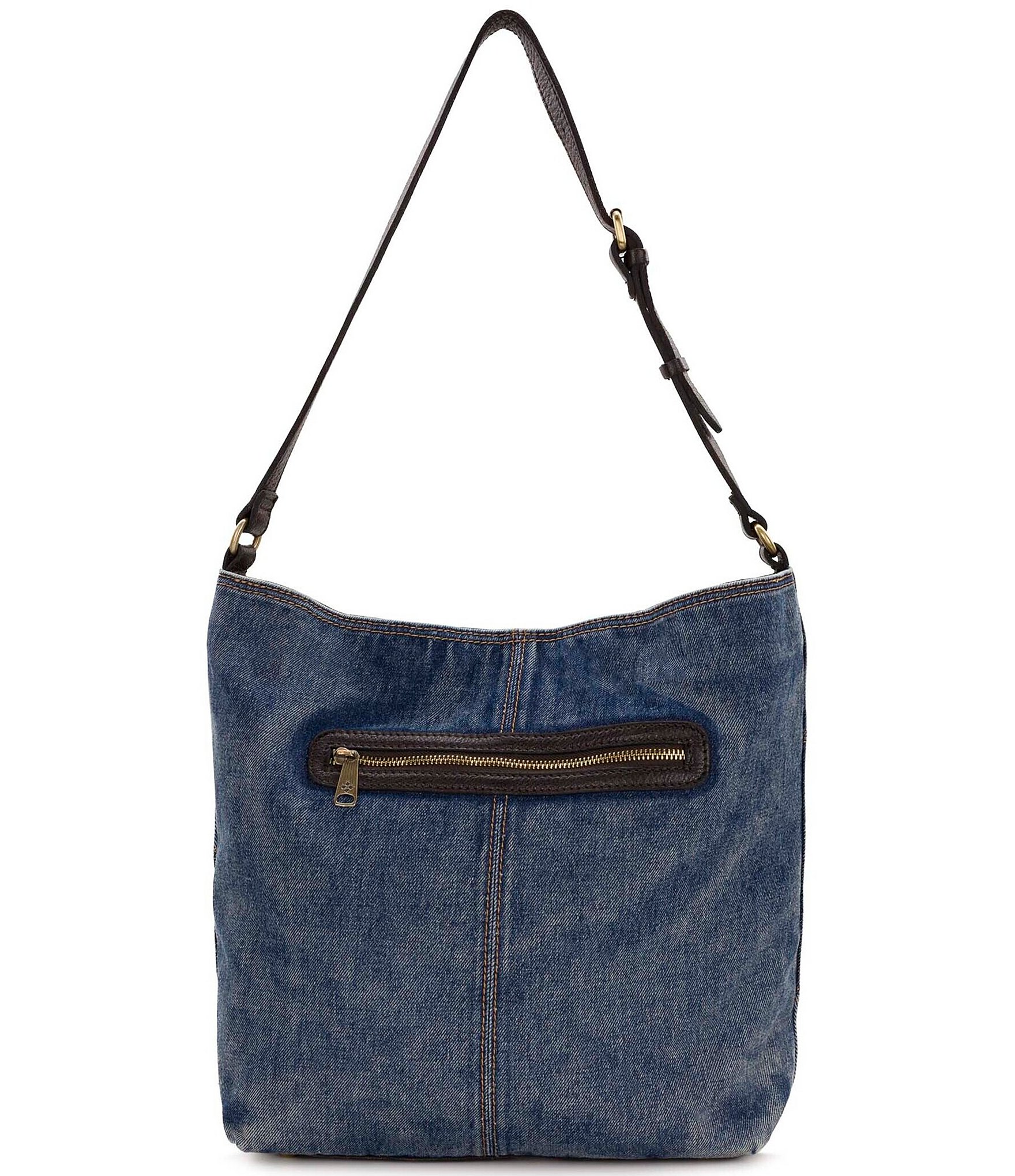 Patricia Nash Heidal Denim Shoulder Bag
