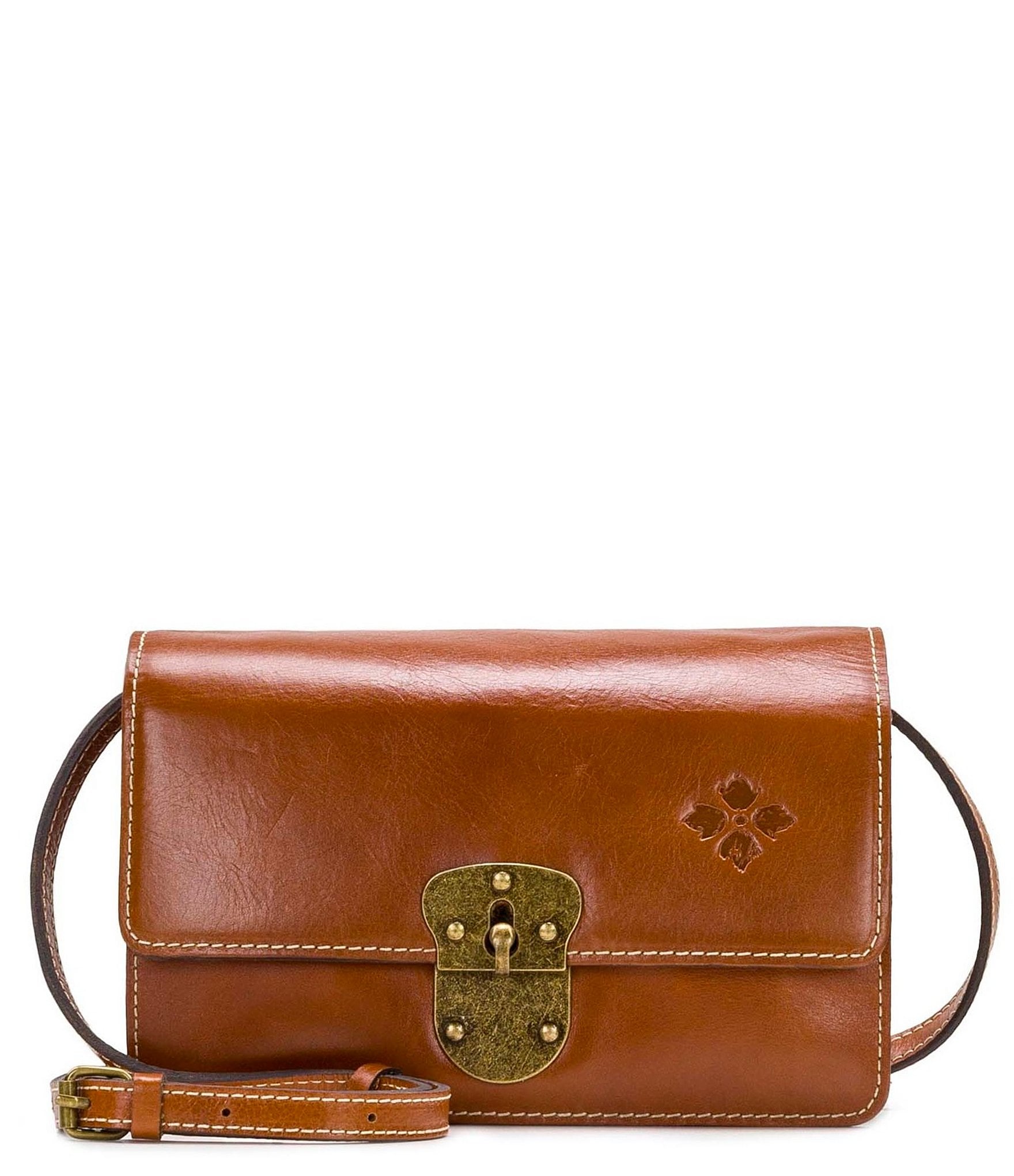 Patricia Nash Heritage Collection Laval Leather Crossbody Bag | Dillard's