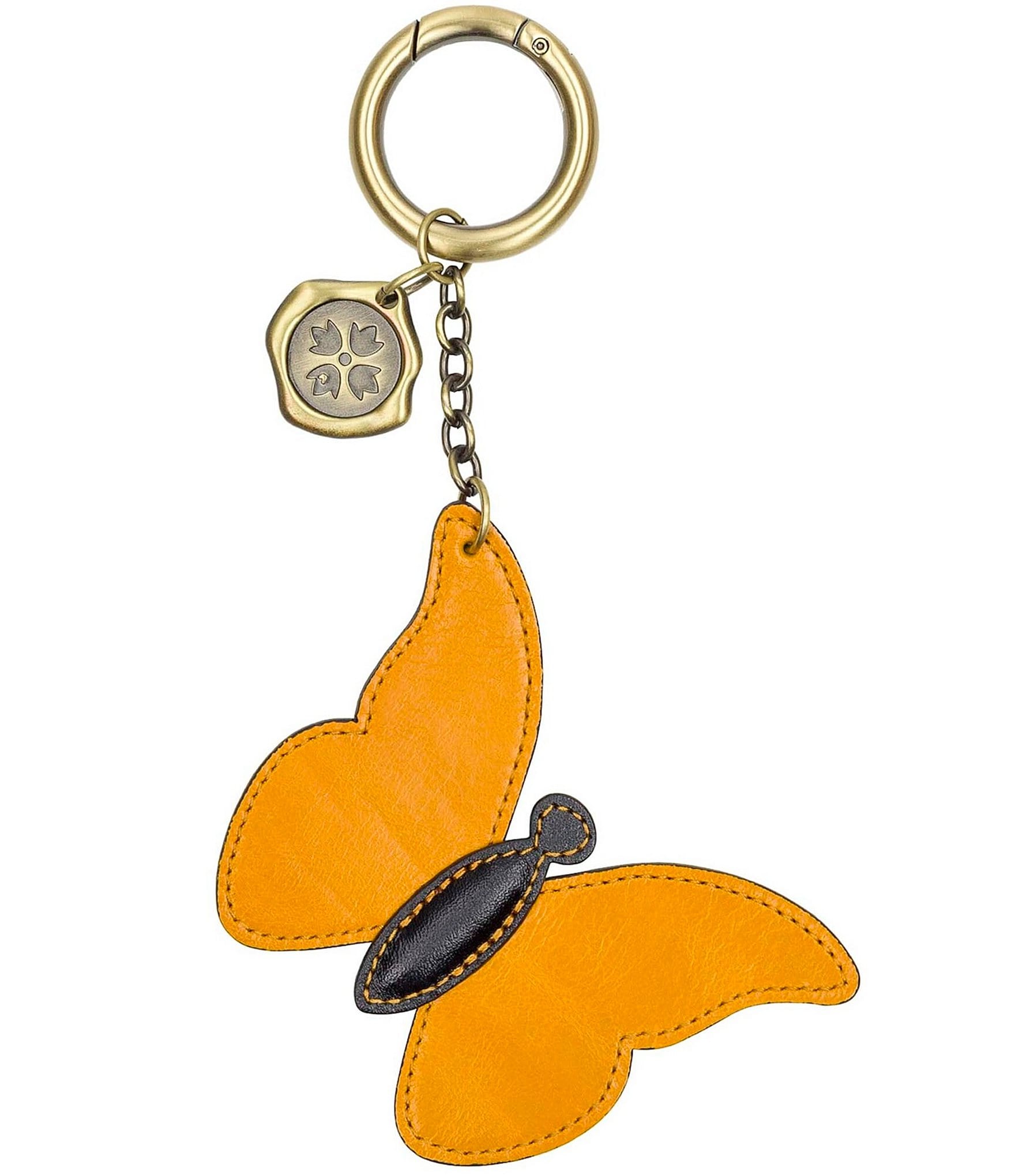 Patricia Nash Leather Butterfly Keychain | Dillard's