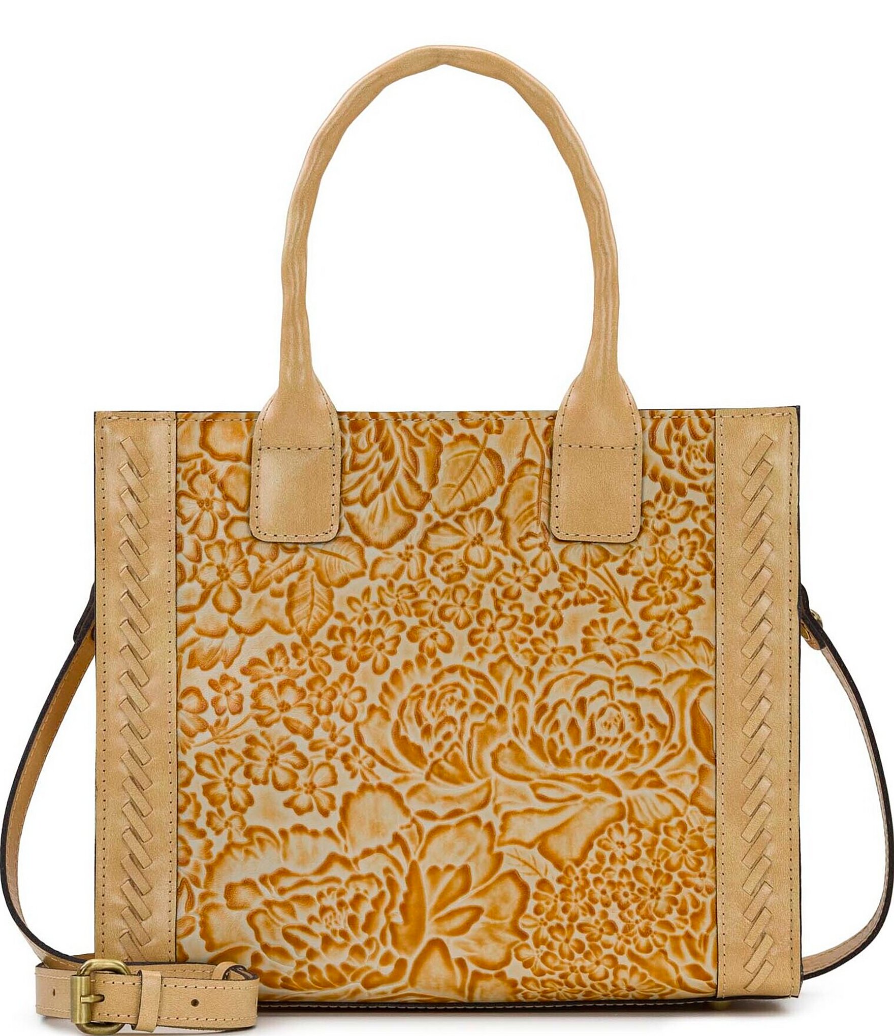 Patricia Nash Leather Curry Tote Bag | Dillard's