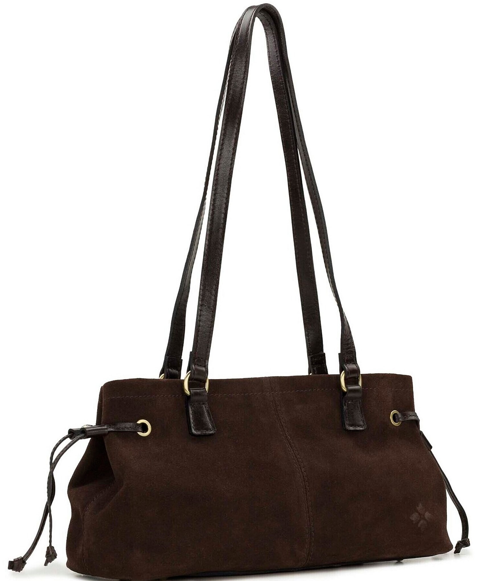 Patricia Nash Linea Suede Shoulder Bag