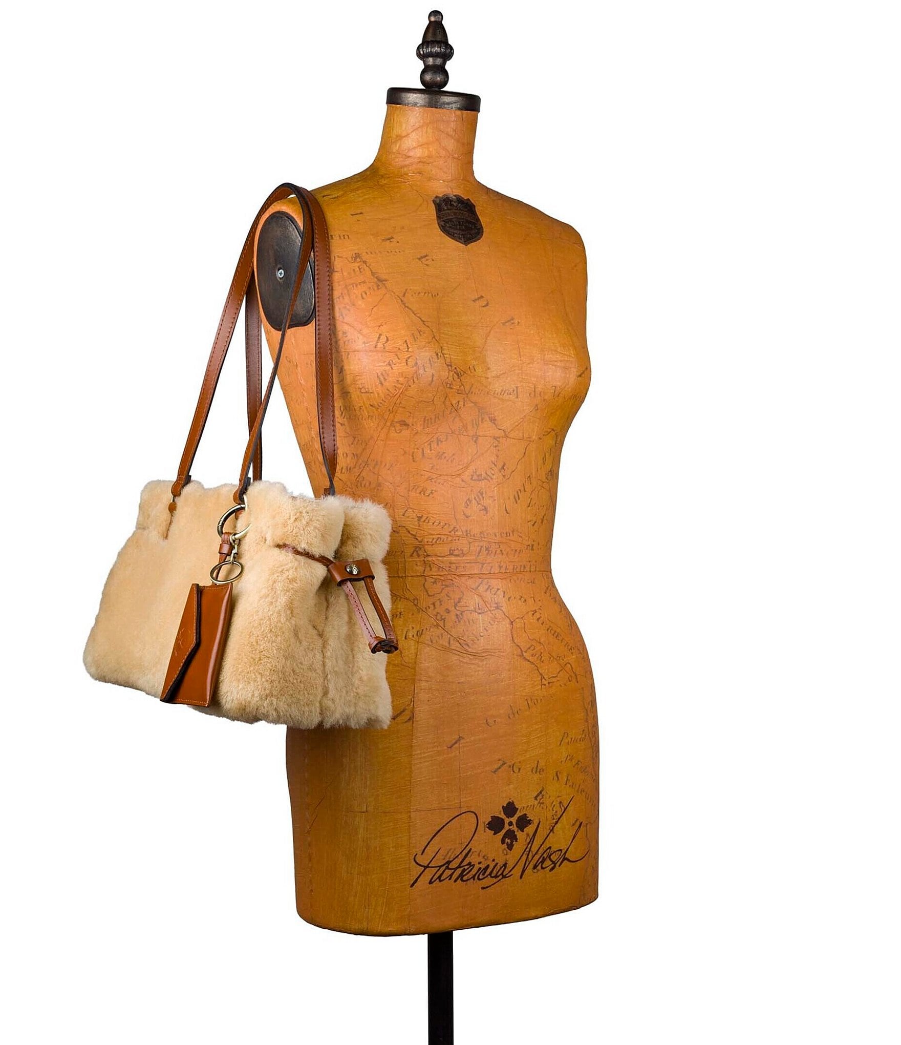Patricia Nash Linnea Sherpa Shoulder Bag