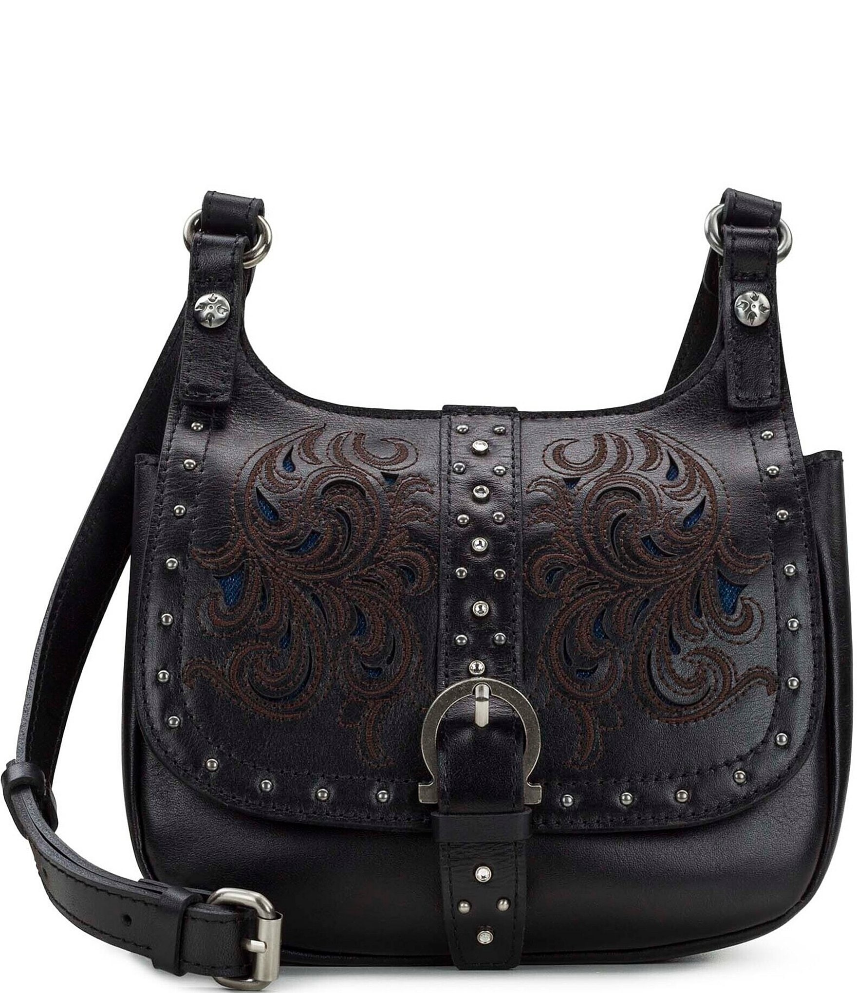 Patricia Nash Linny Saddle Crossbody Bag